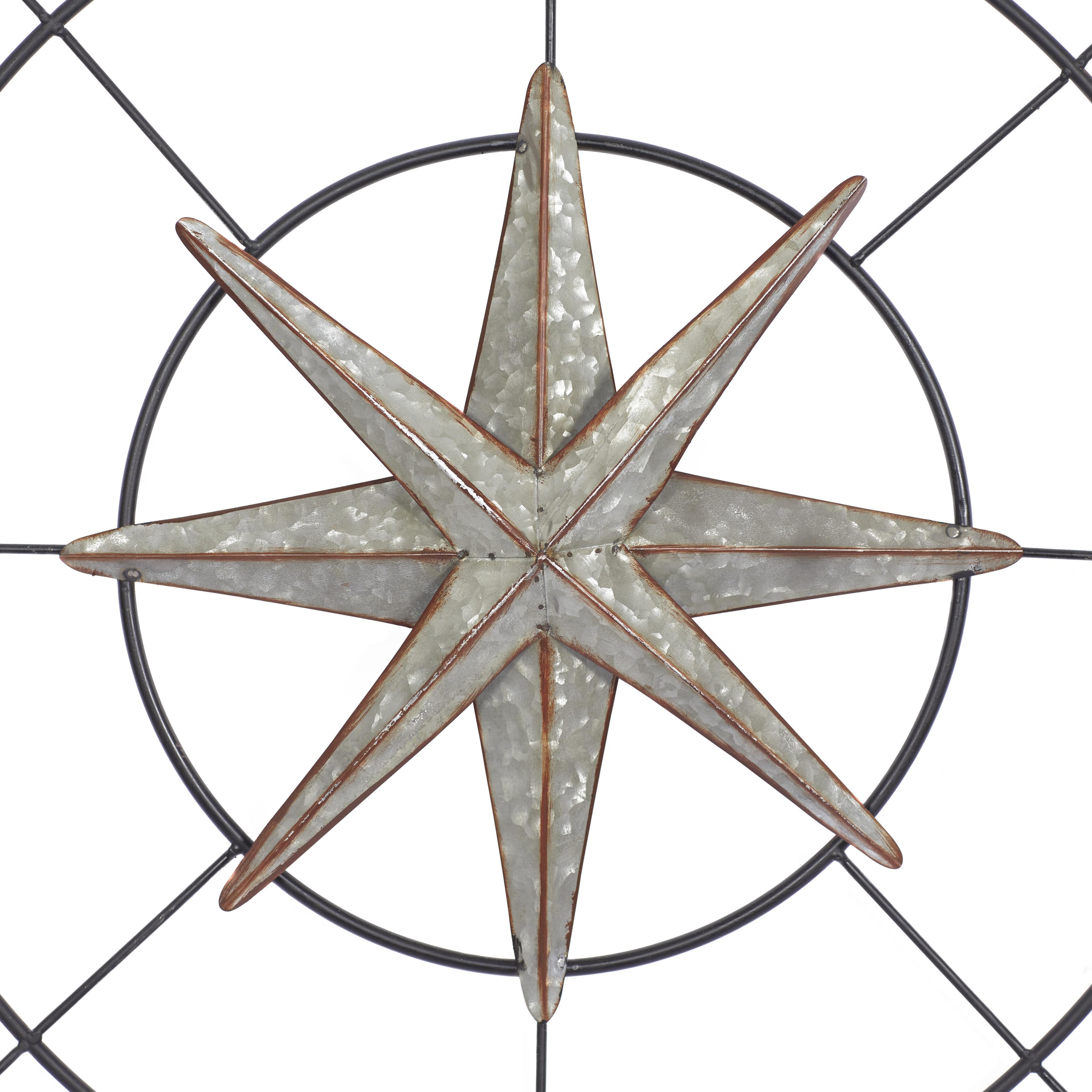 Bayberry Lane Compass Wall Decor, , large