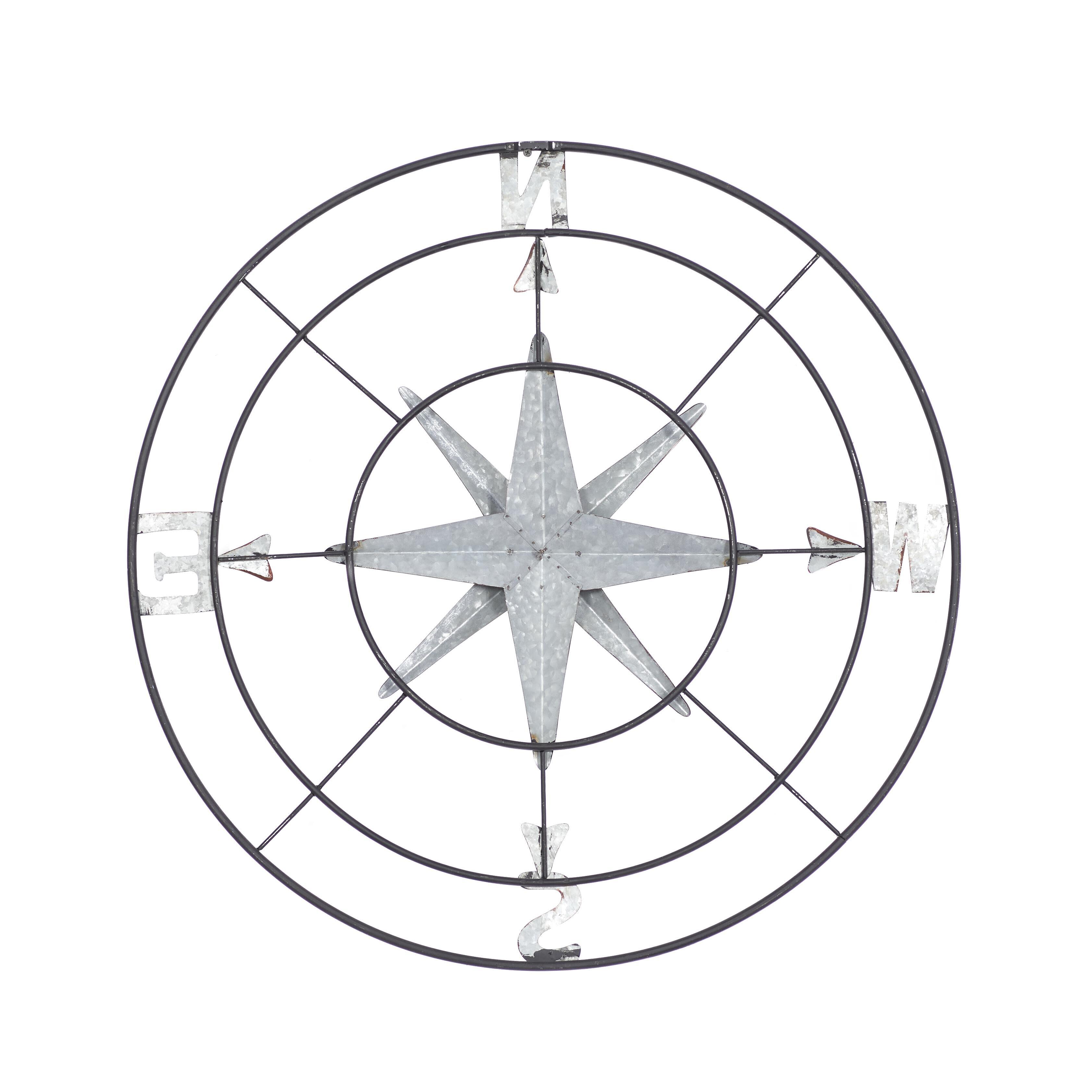 Bayberry Lane Compass Wall Decor, , large