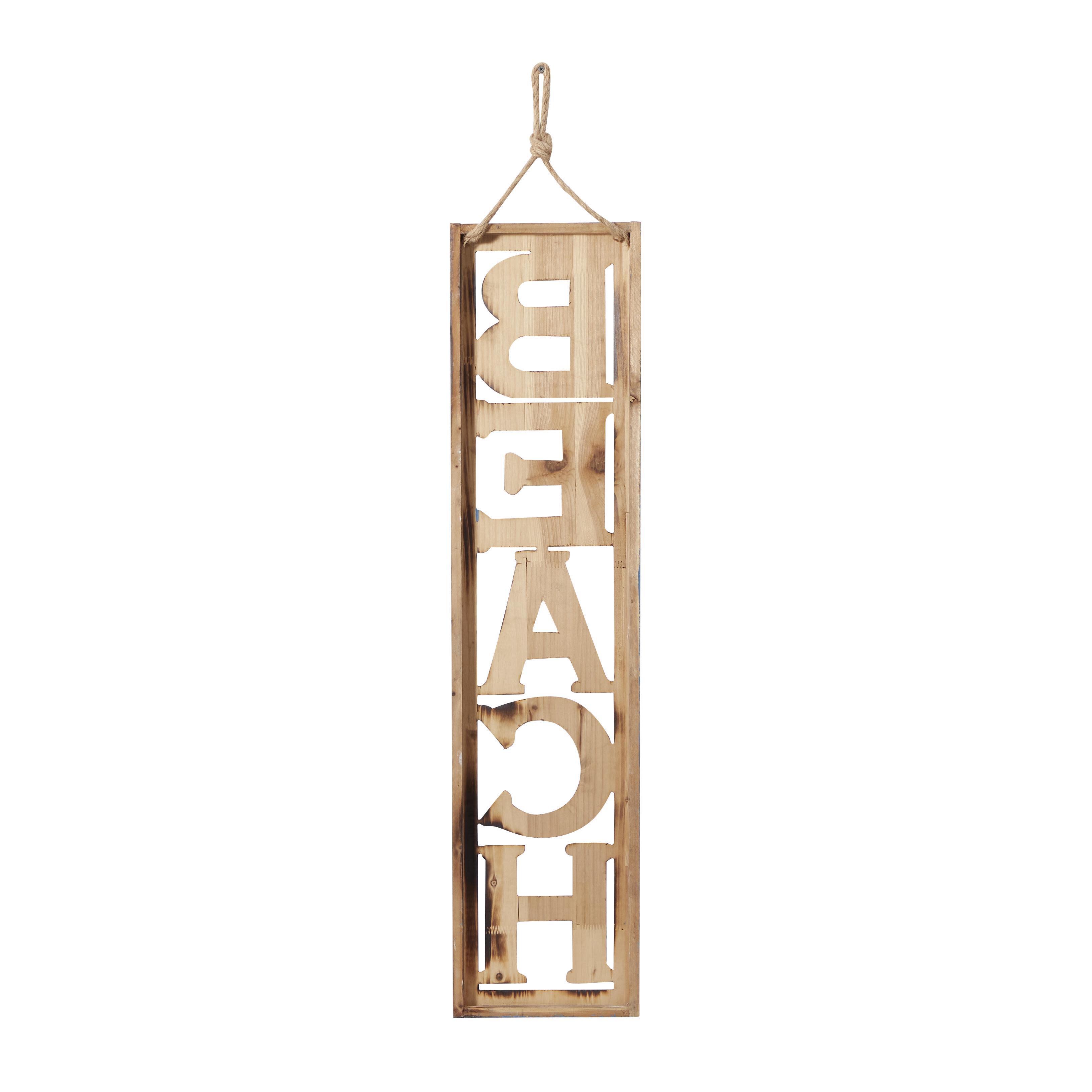Bayberry Lane Beach Sign Wall Decor, , large