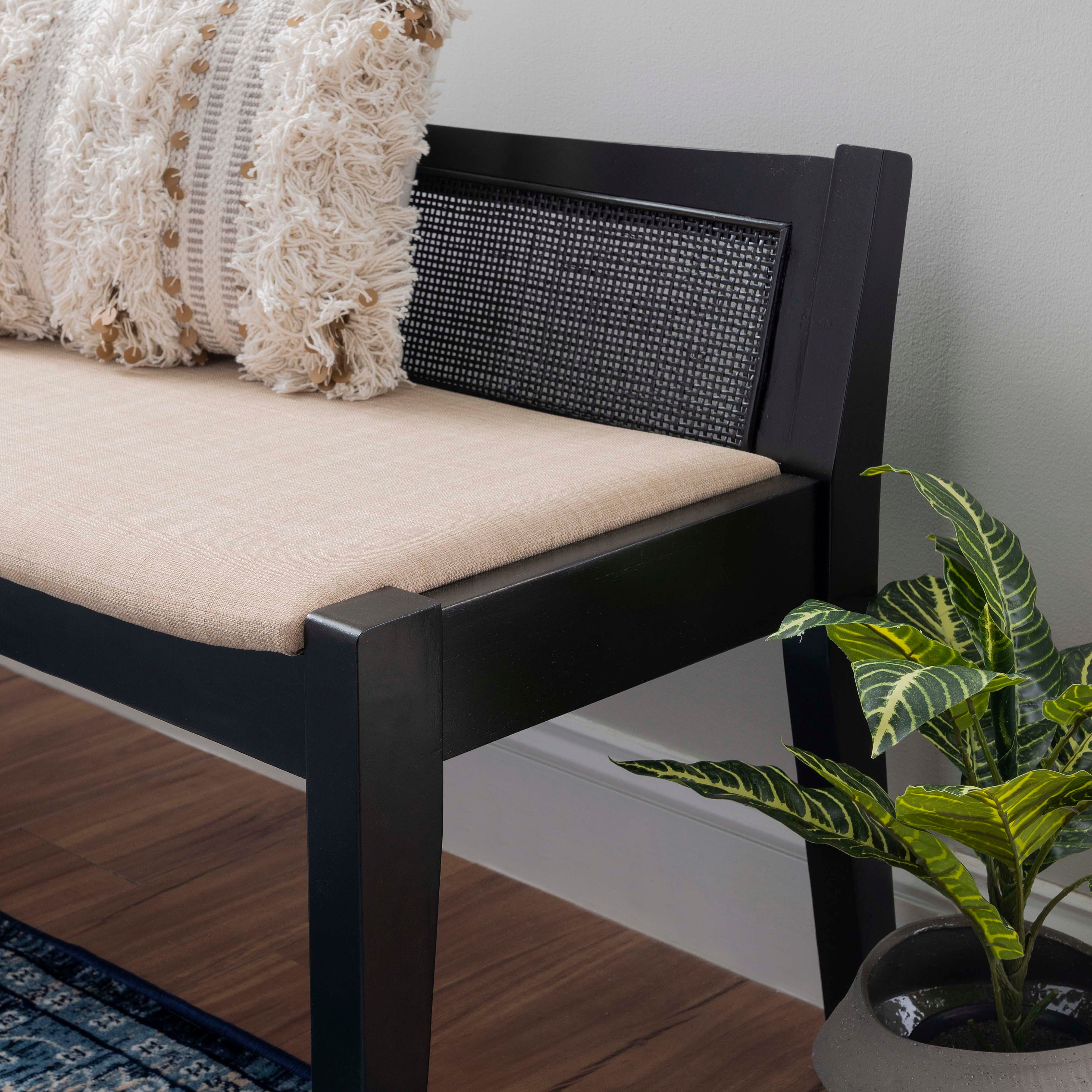 Linon Pacey Low Back Bench, , large