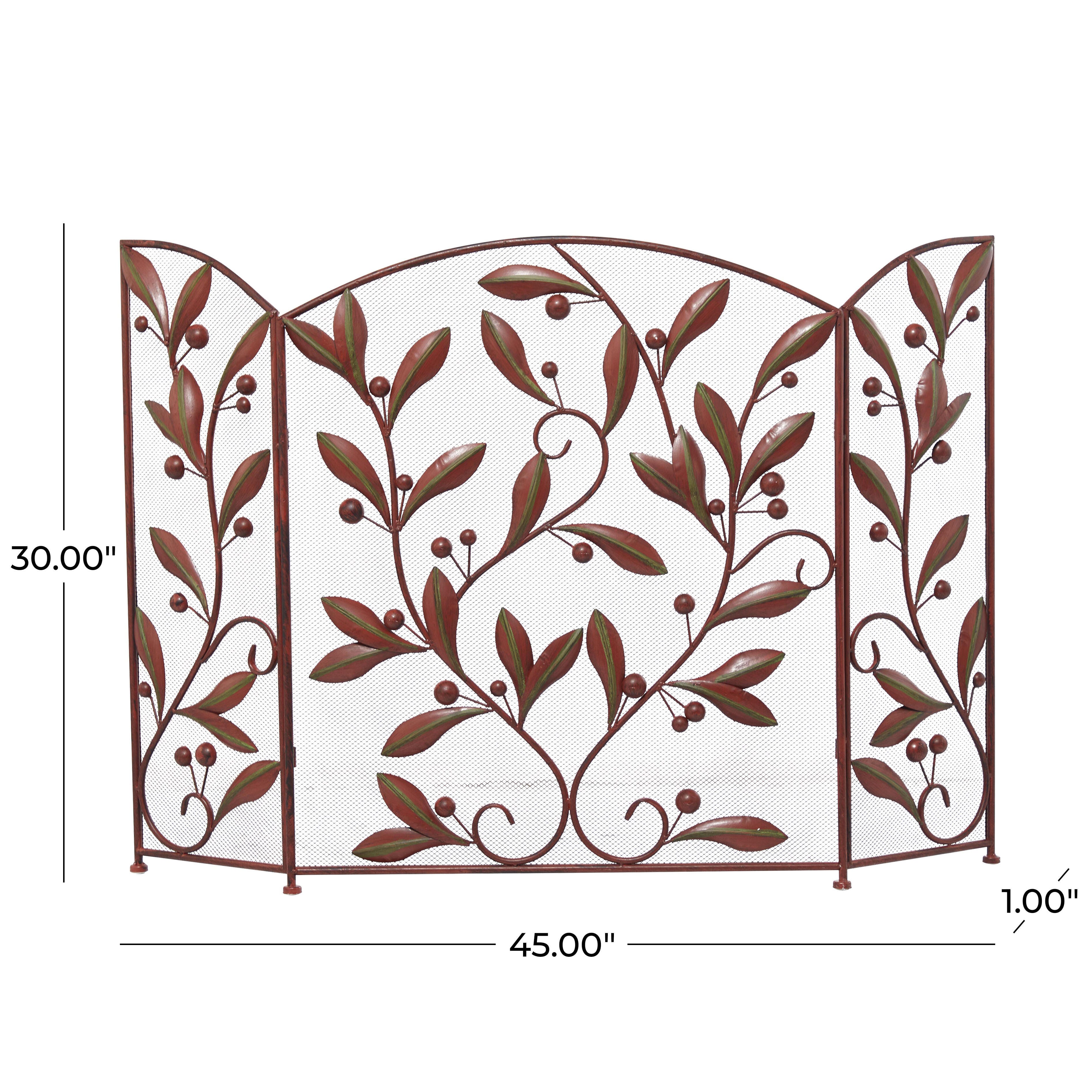 Bayberry Lane 45" x 30" Fireplace Screen, , large