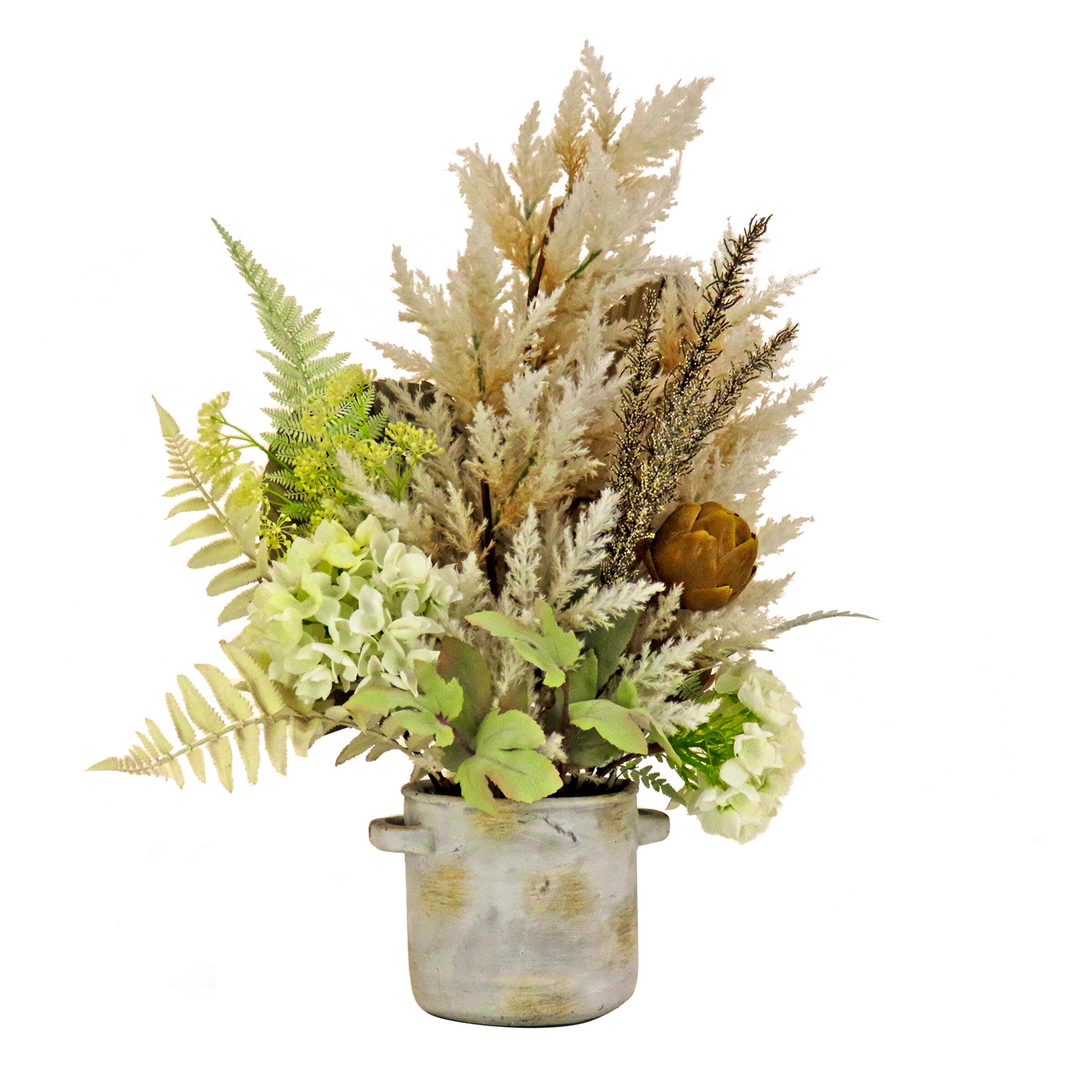National Tree Company Potted Hydrangea and Palm Assortment, , large