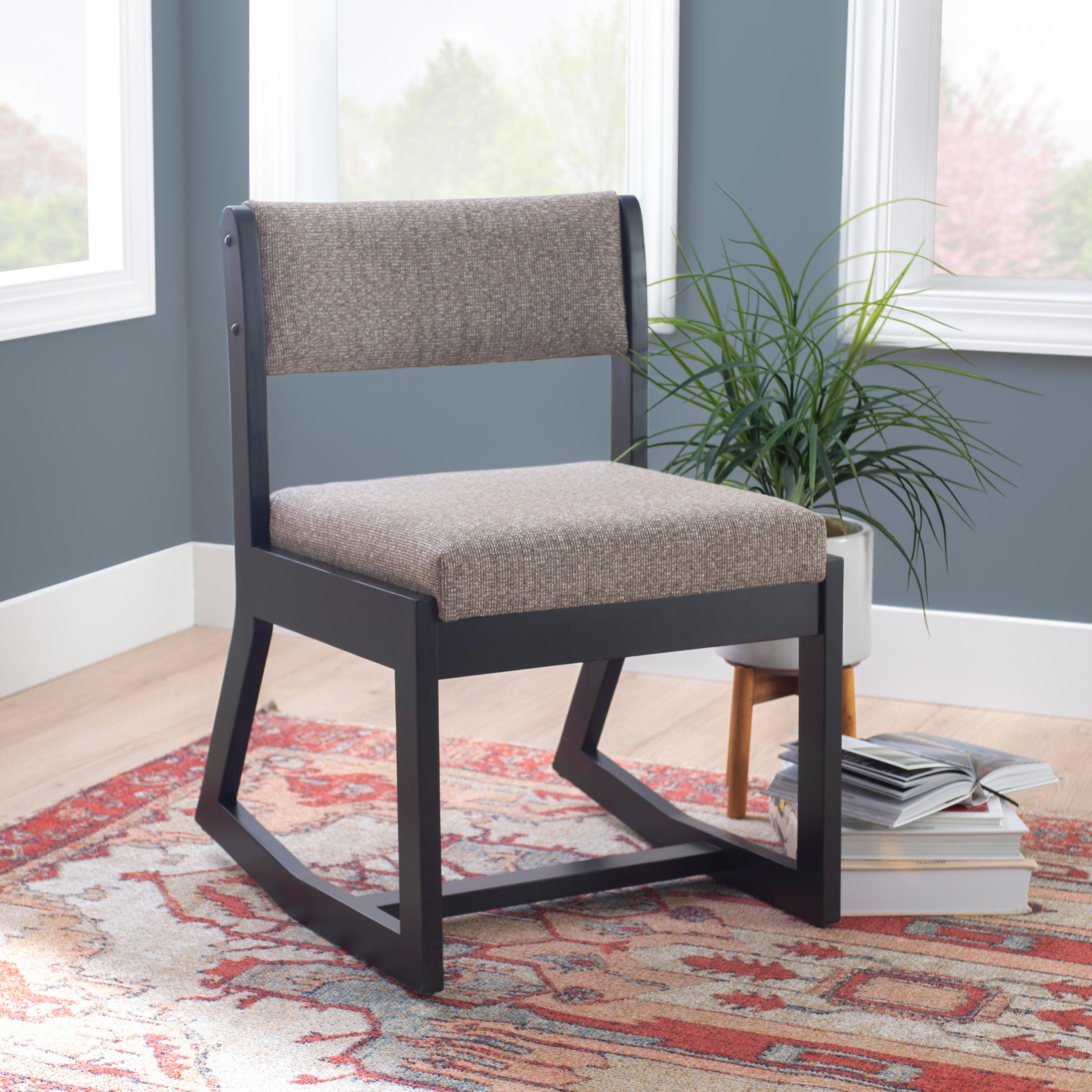 Linon Orbison Two Position Sled Base Chair, , large