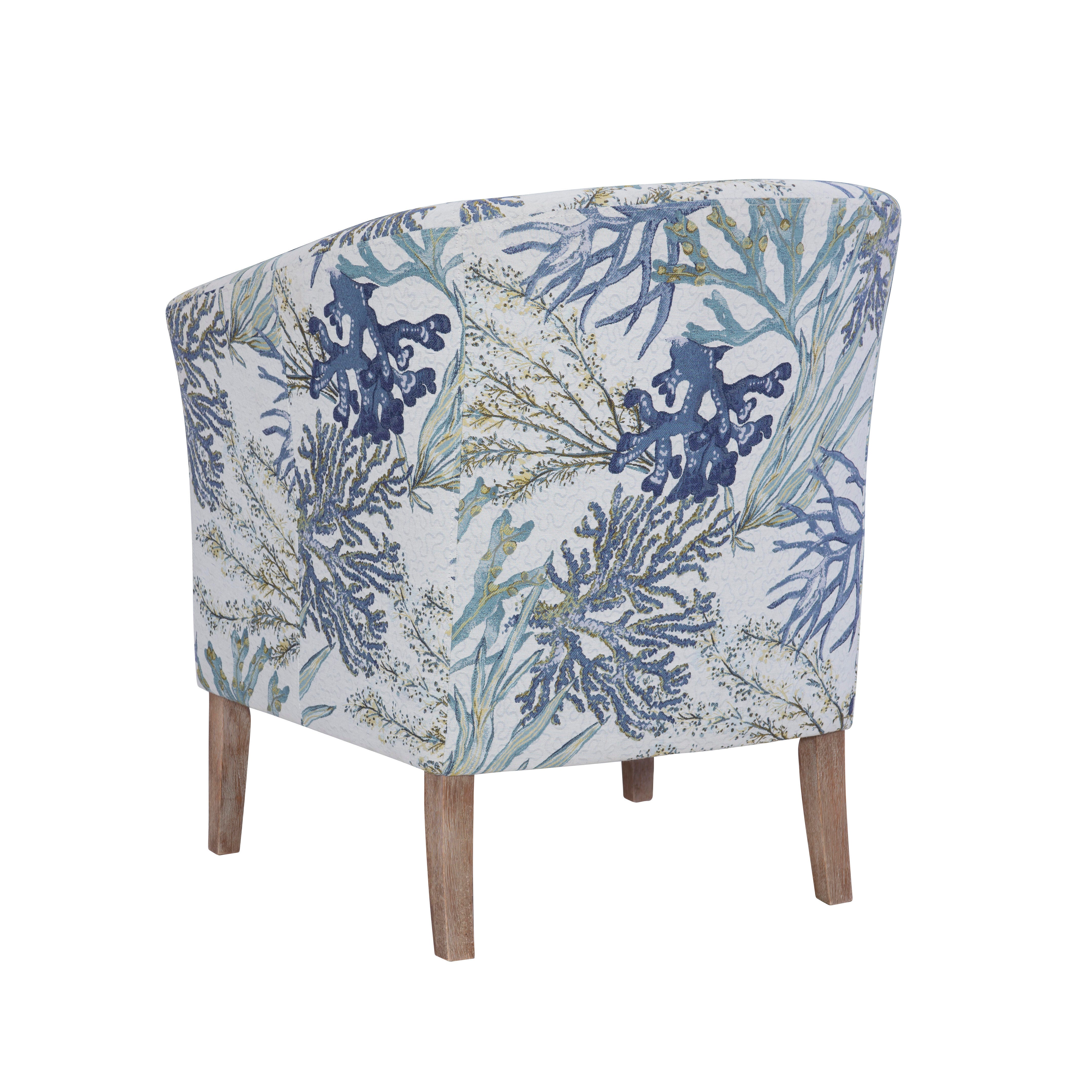 Linon Scotty Oceanside Club Accent Chair, , large
