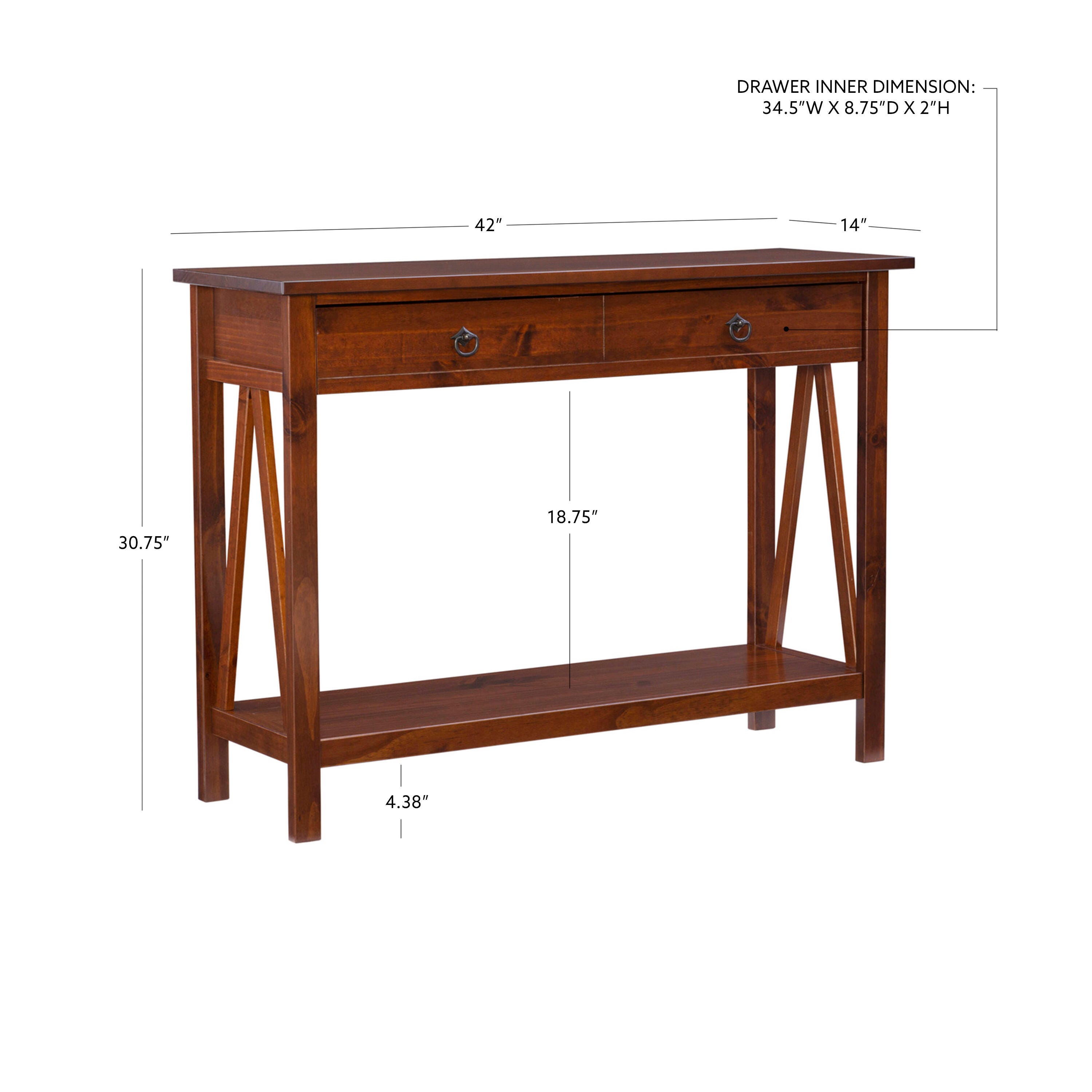 Linon Titian Console Table, , large