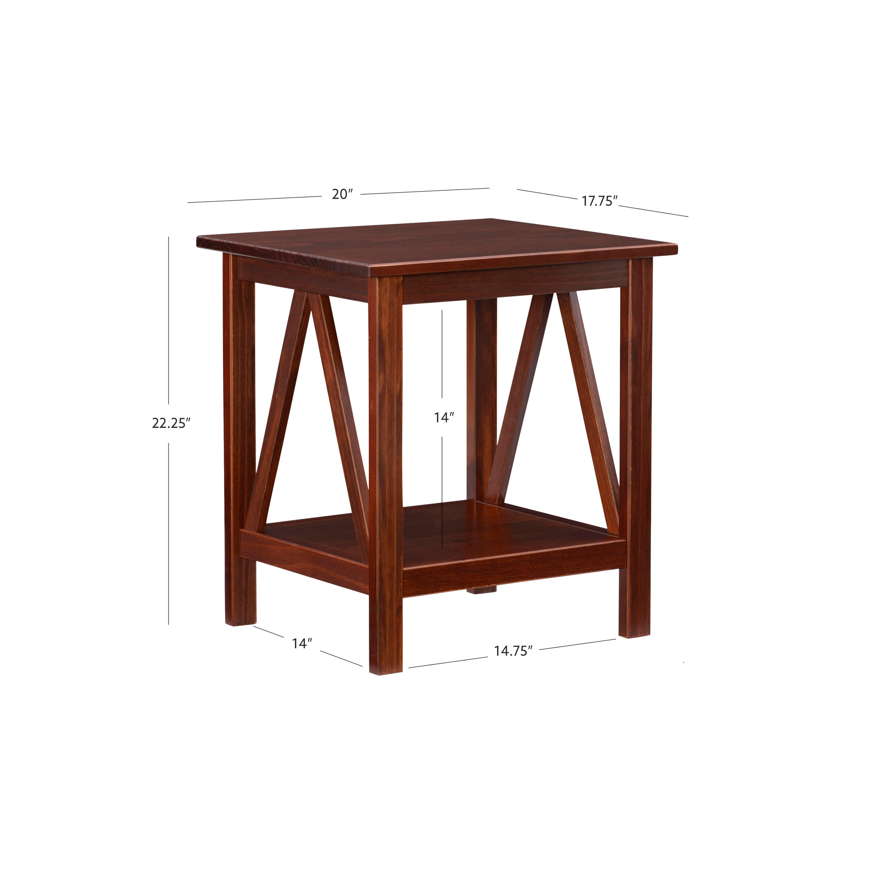 Linon Titian End Table, , large