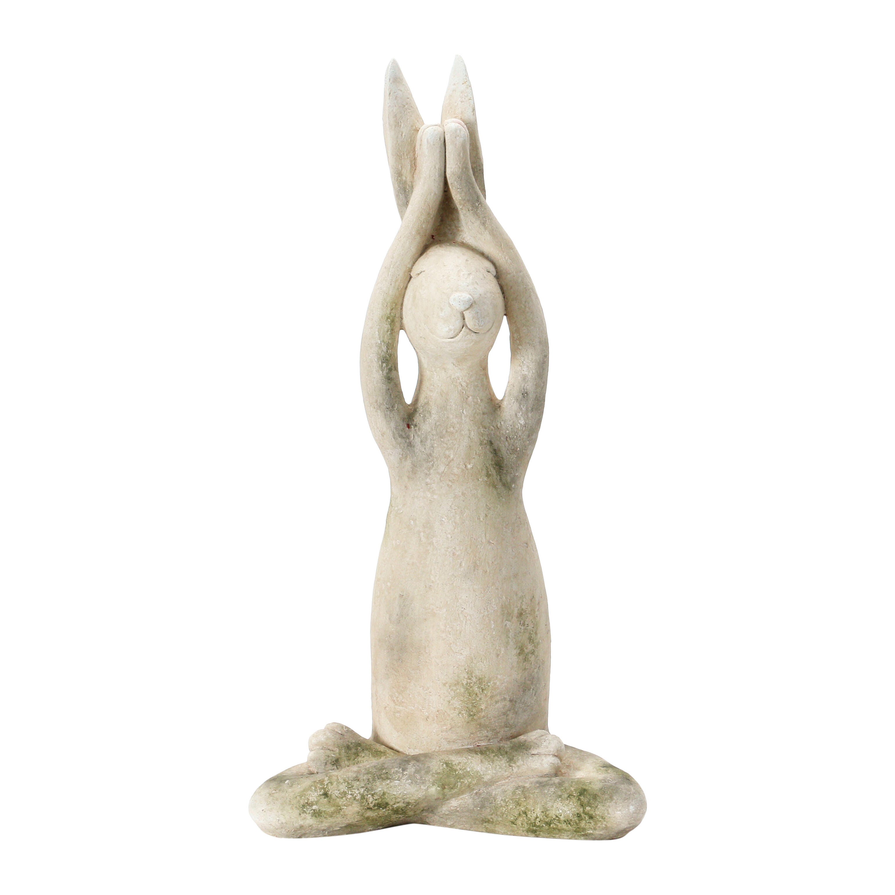 Storied Home Polyresin Yoga Rabbit Set of 3, , large