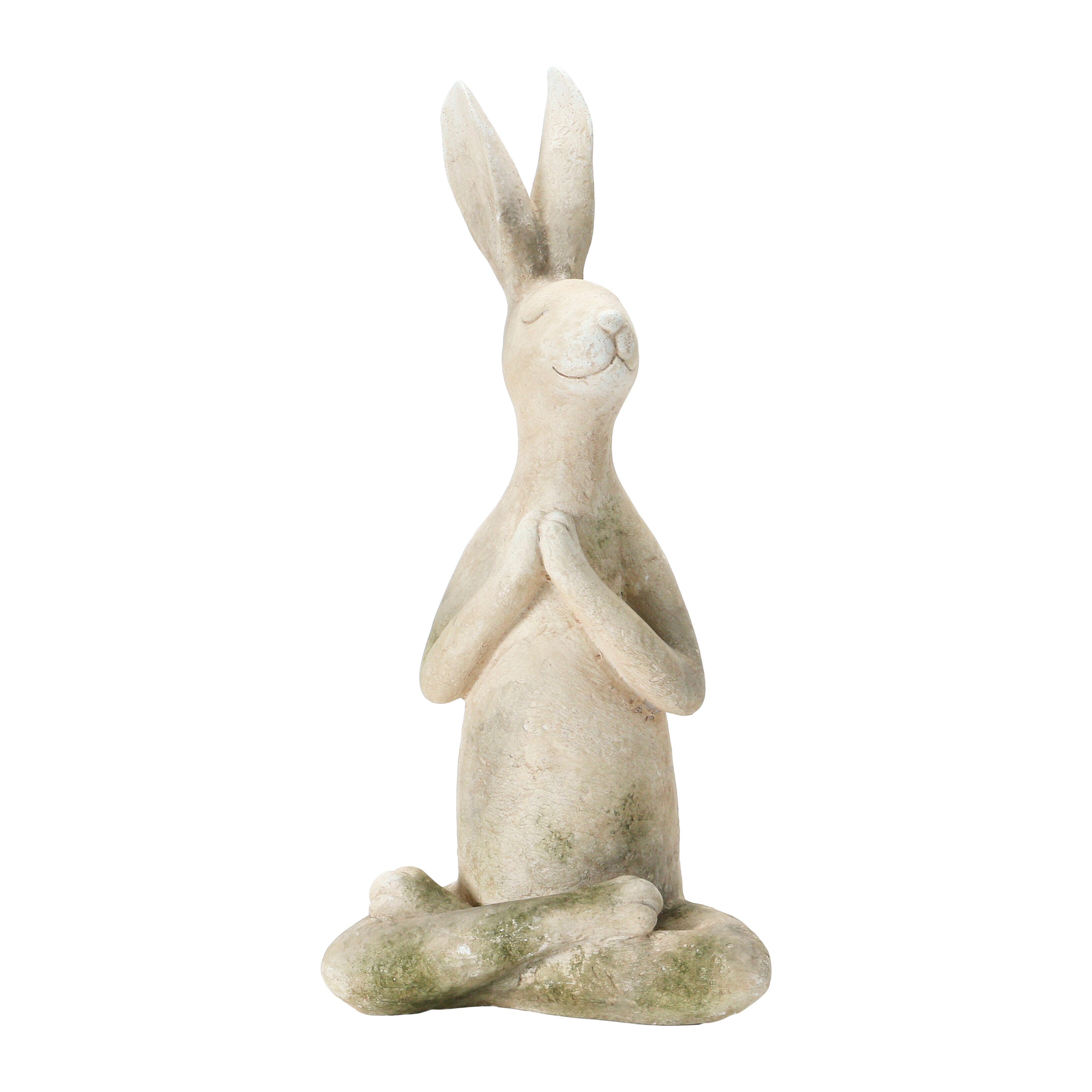 Storied Home Polyresin Yoga Rabbit Set of 3, , large