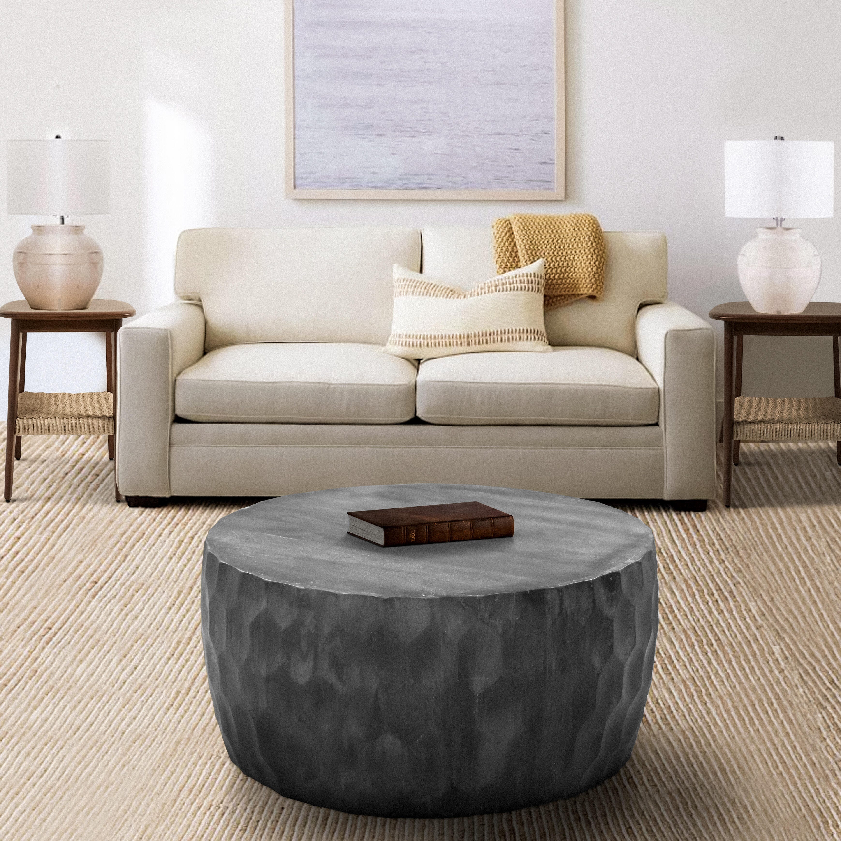 Benzara Val Coffee Table, , large