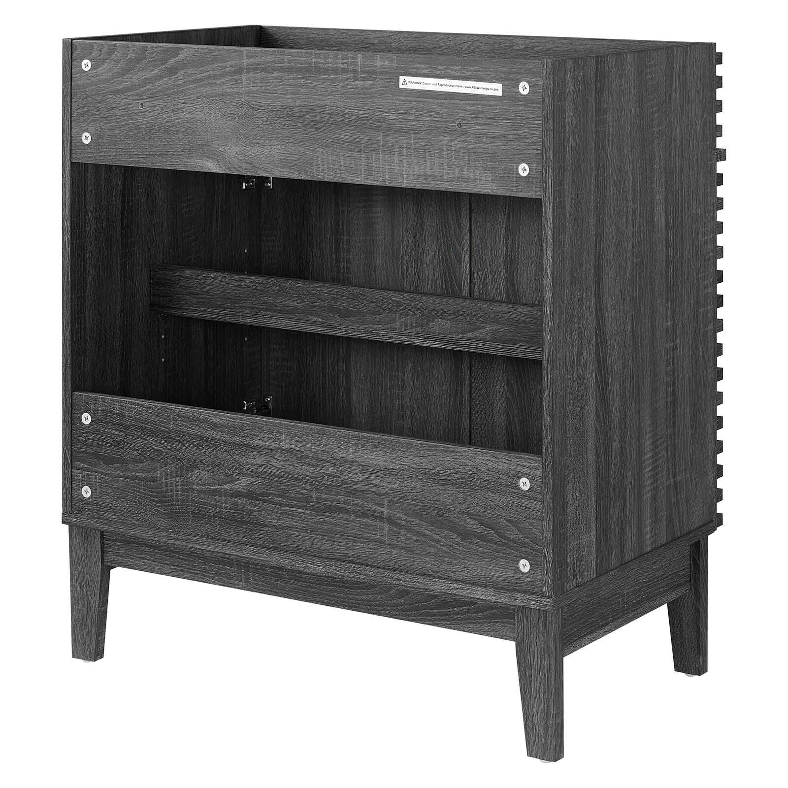 Render 30" Bathroom Vanity Cabinet, Charcoal, large