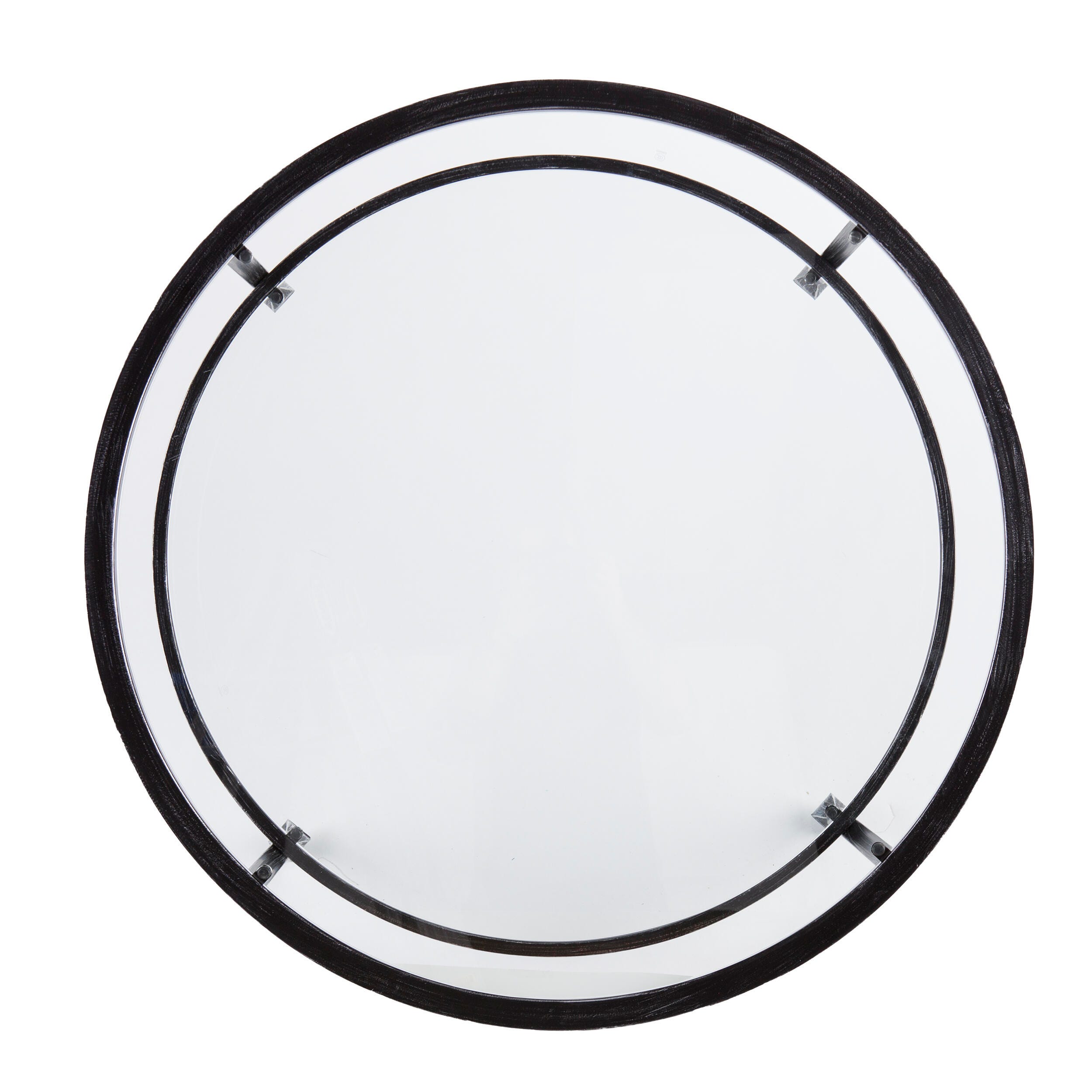 SEI Furniture Renfro Round Cocktail Table, Black, large