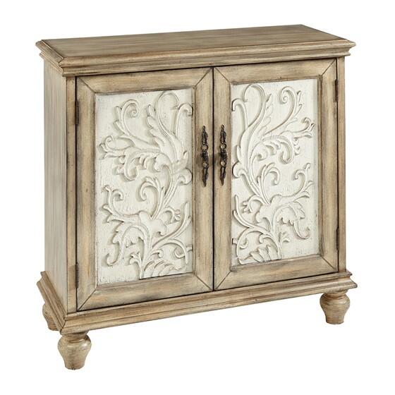 Madison Park Driscoll Driscoll 2-Door Cabinet, Natural