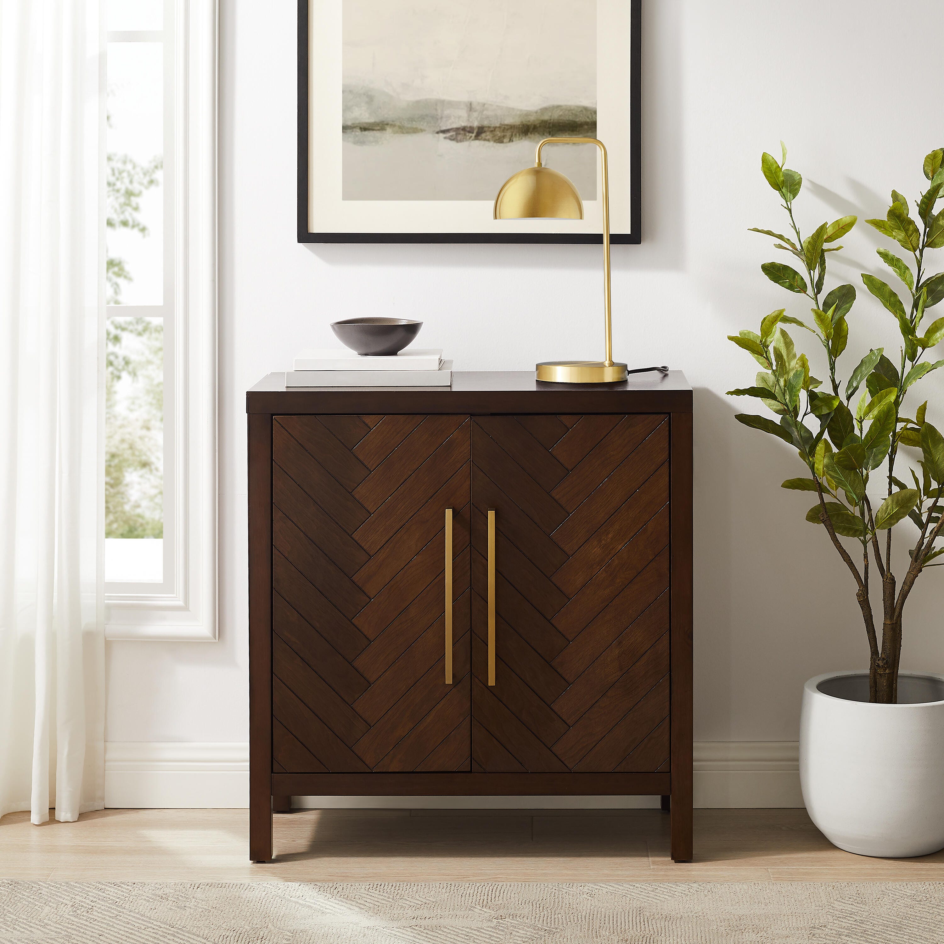 Crosley Darcy Accent Cabinet, , large