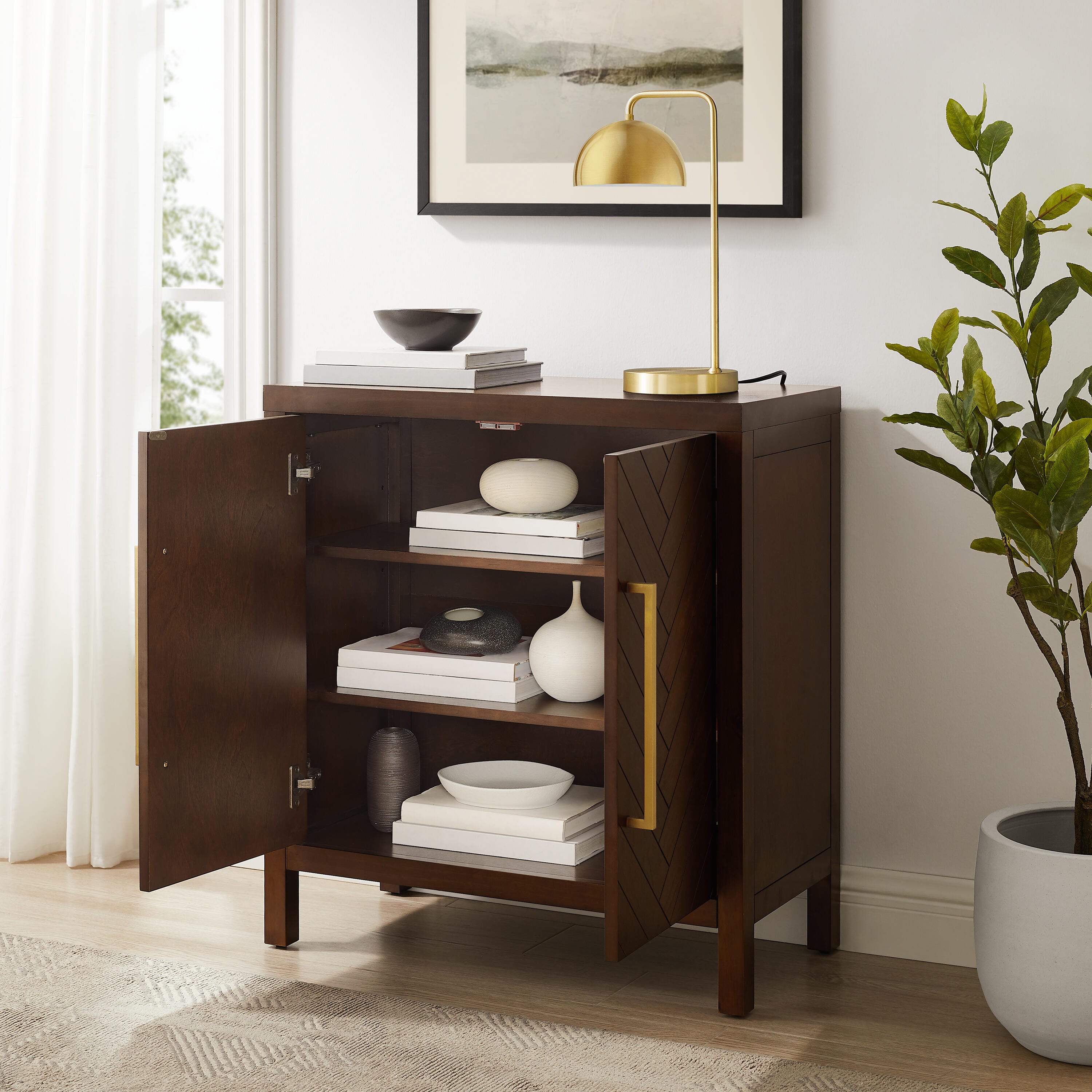 Crosley Darcy Accent Cabinet, , large