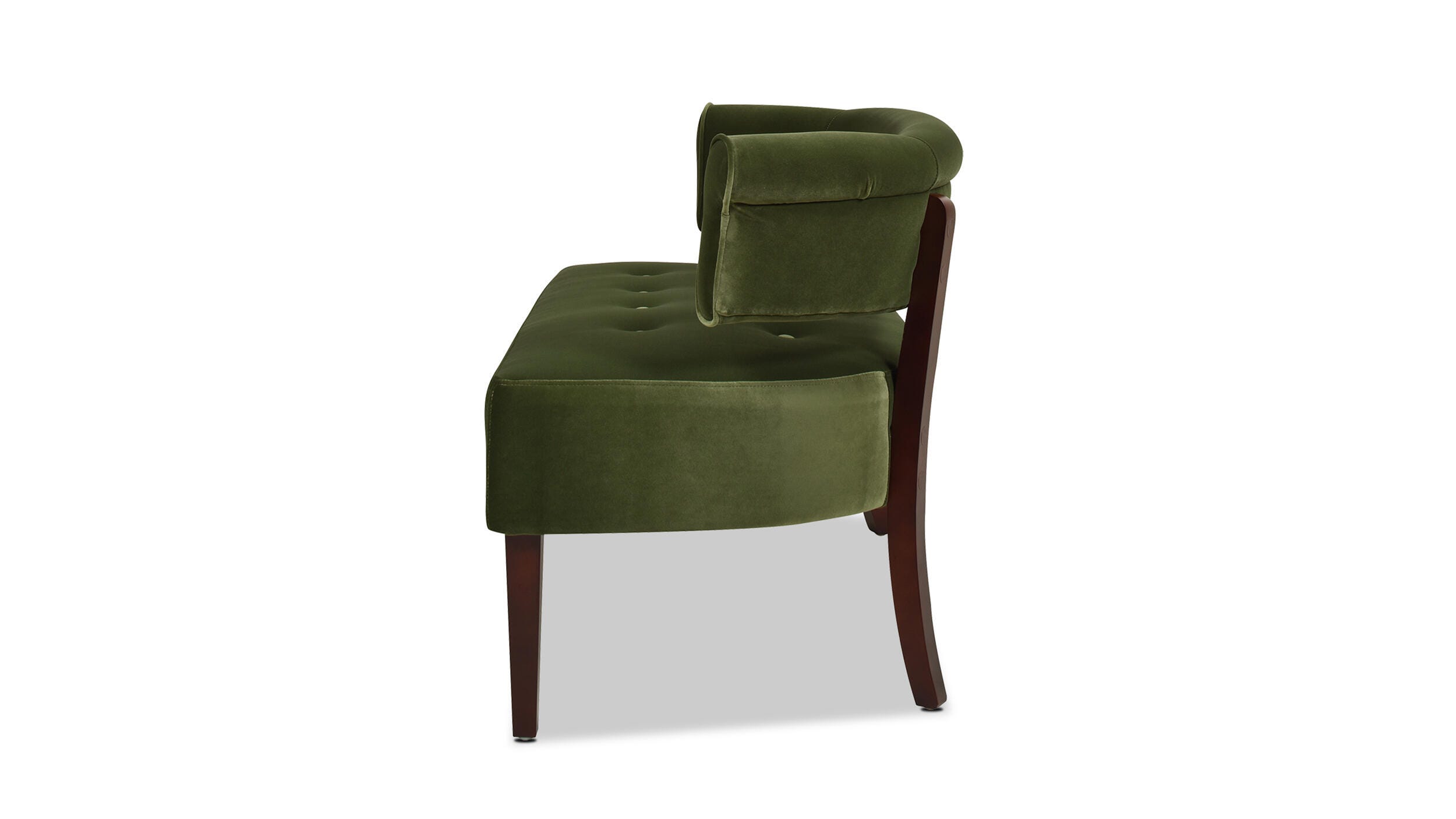 Jennifer Taylor Home Jared Roll Arm Tufted Bench, , large