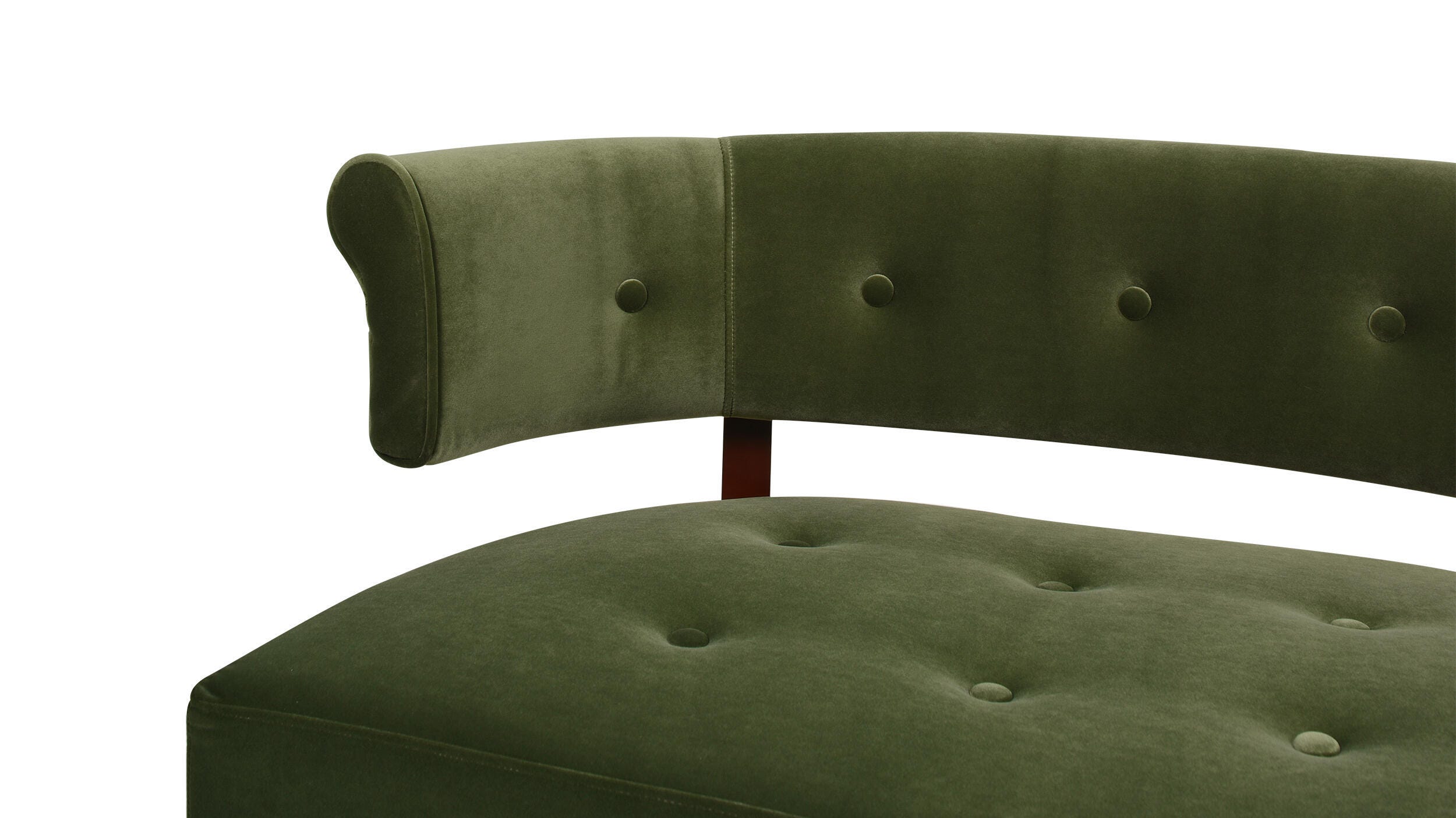 Jennifer Taylor Home Jared Roll Arm Tufted Bench, , large