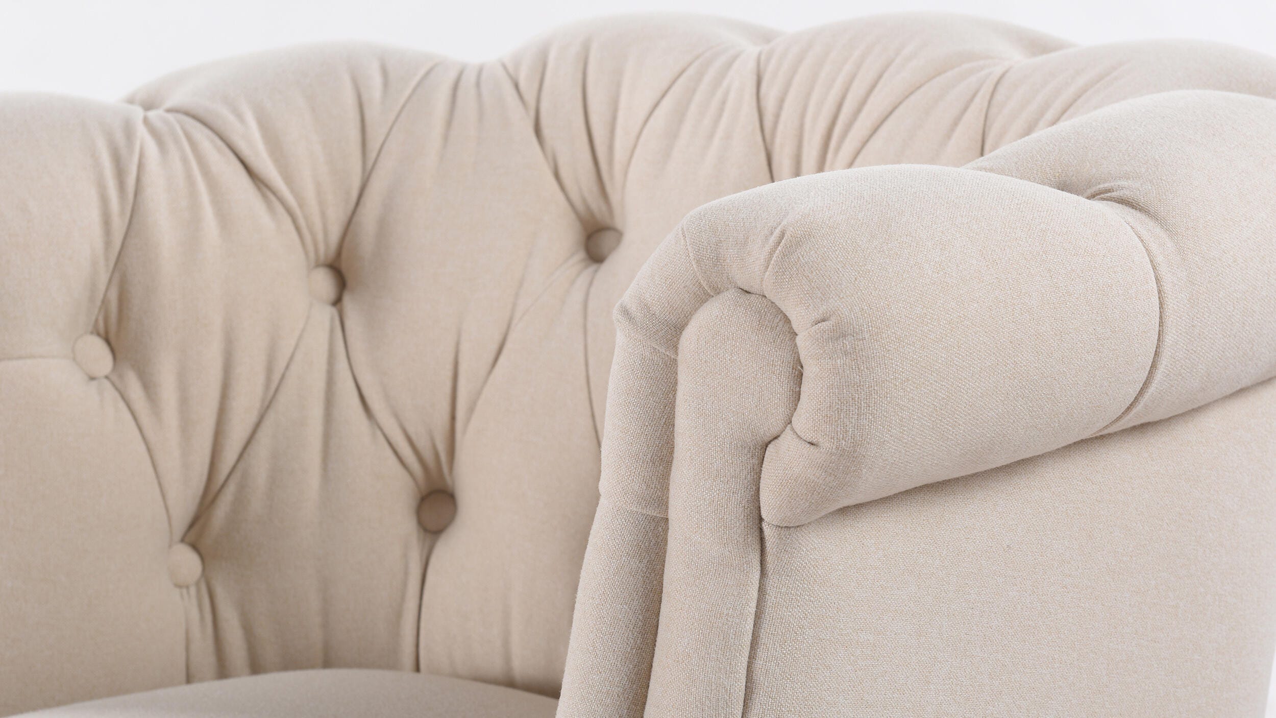 Jennifer Taylor Home Katherine Katherine Tufted Accent Chair, Sky Neutral Beige, large