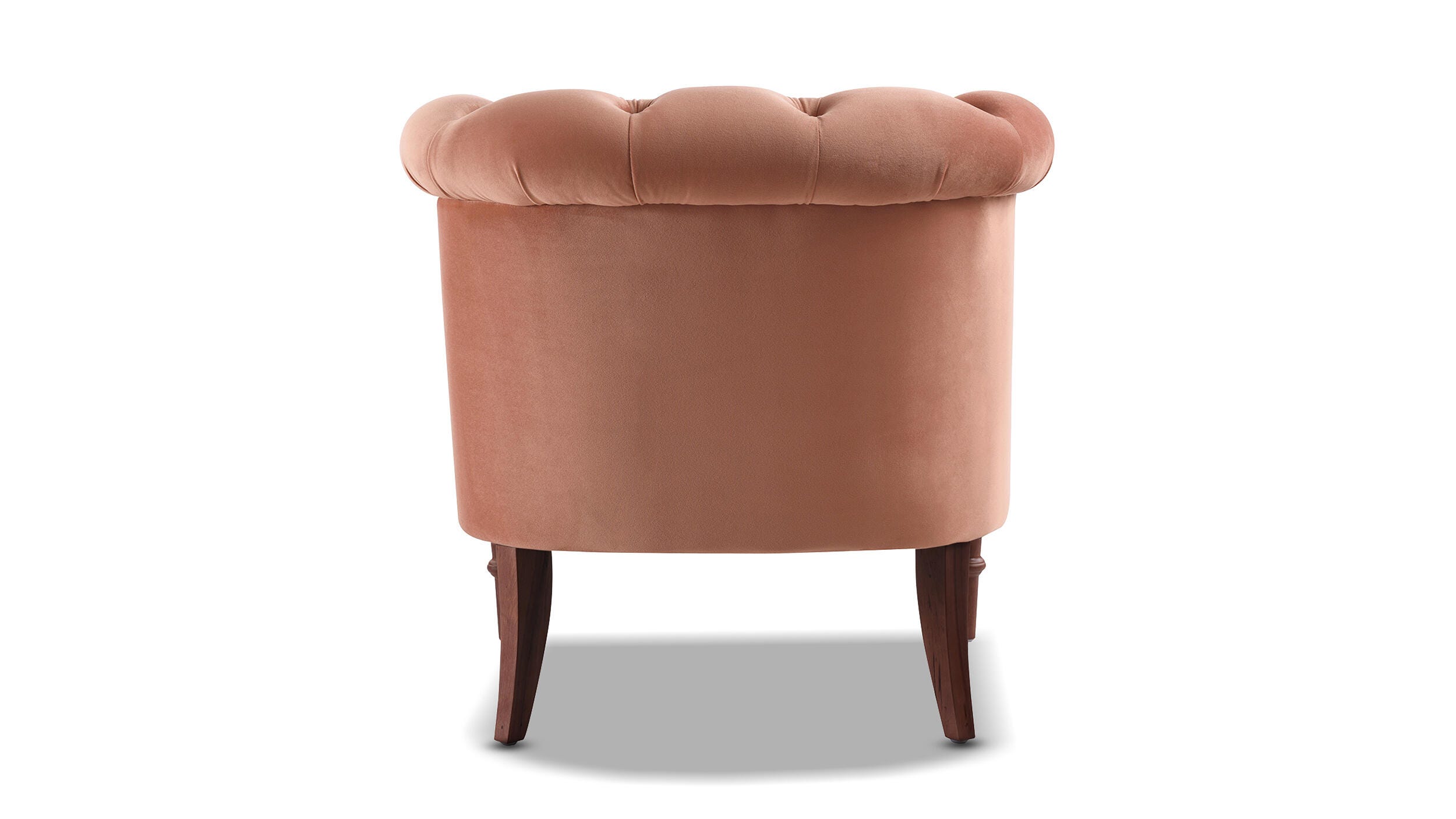 Jennifer Taylor Home Katherine Katherine Tufted Accent Chair, Peach Orange, large