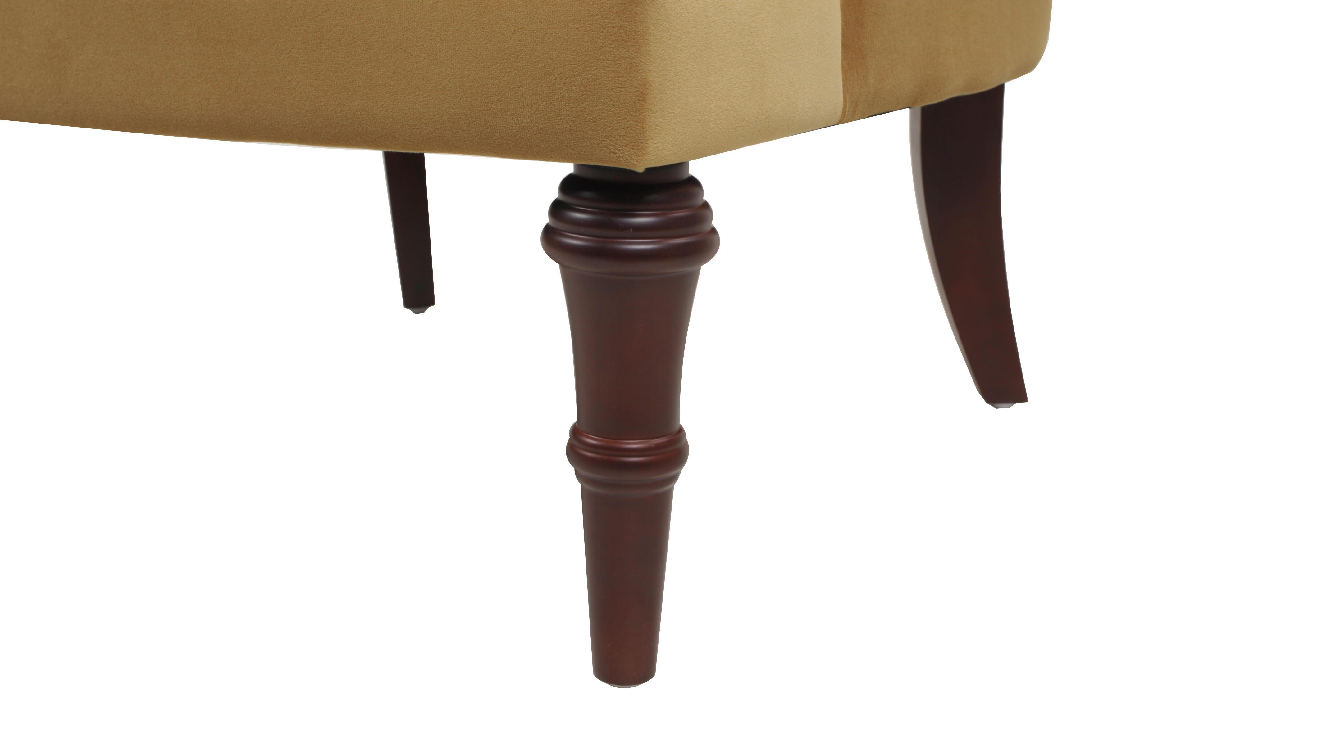 Jennifer Taylor Home Katherine Katherine Tufted Accent Chair, Gold, large