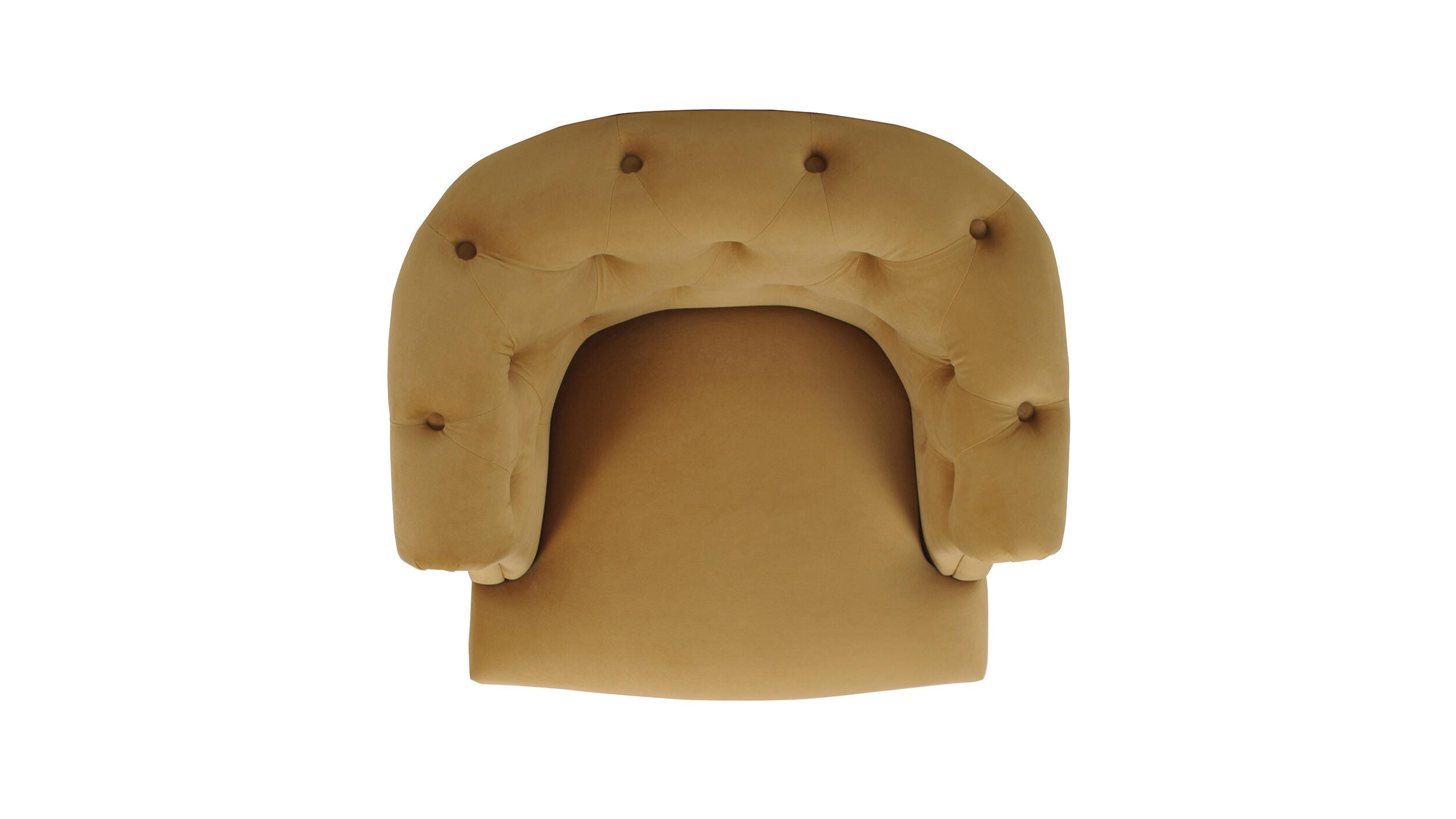 Jennifer Taylor Home Katherine Katherine Tufted Accent Chair, Gold, large