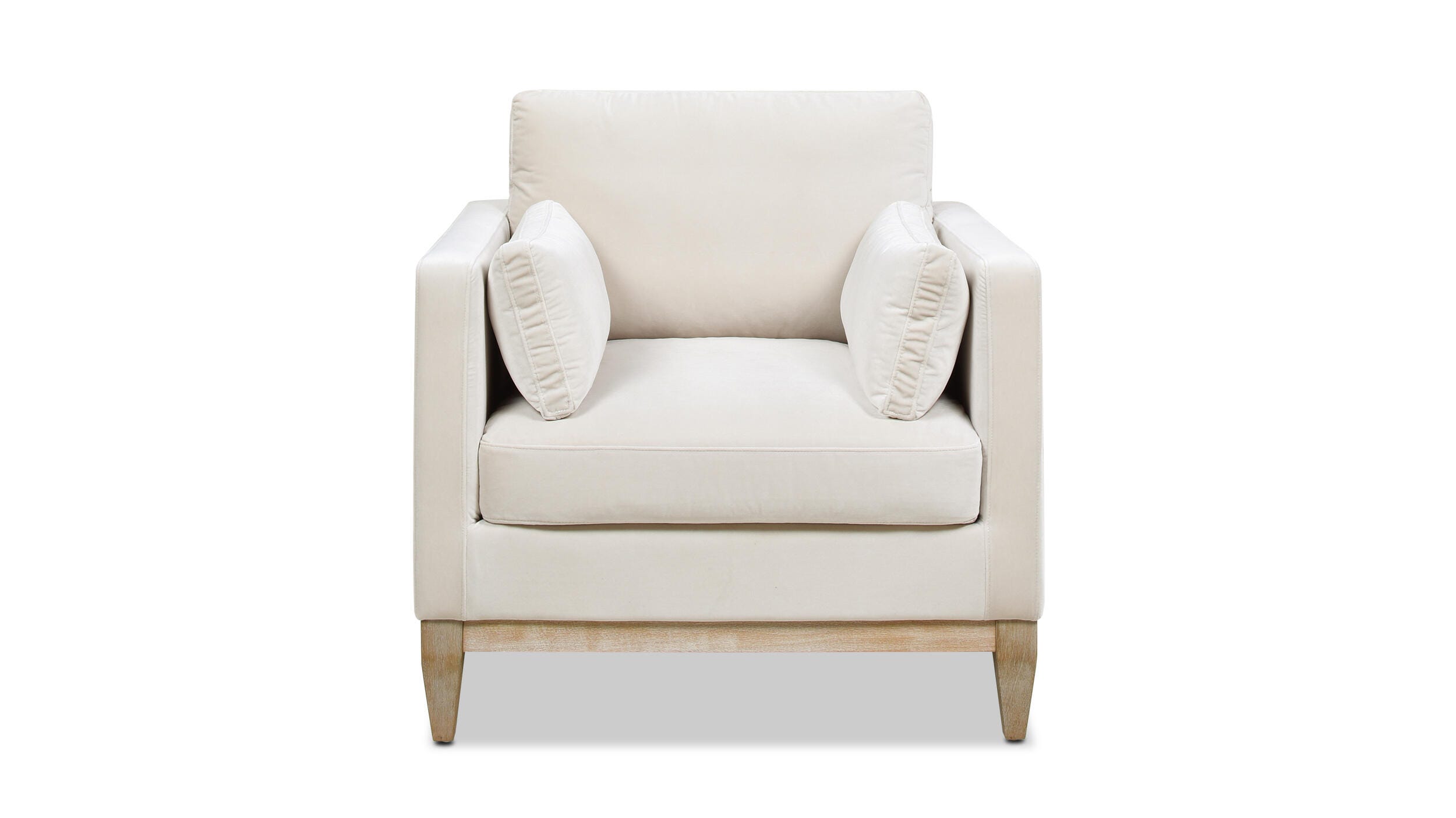 Jennifer Taylor Home Knox 36" Modern Farmhouse Arm Chair, French Beige, large