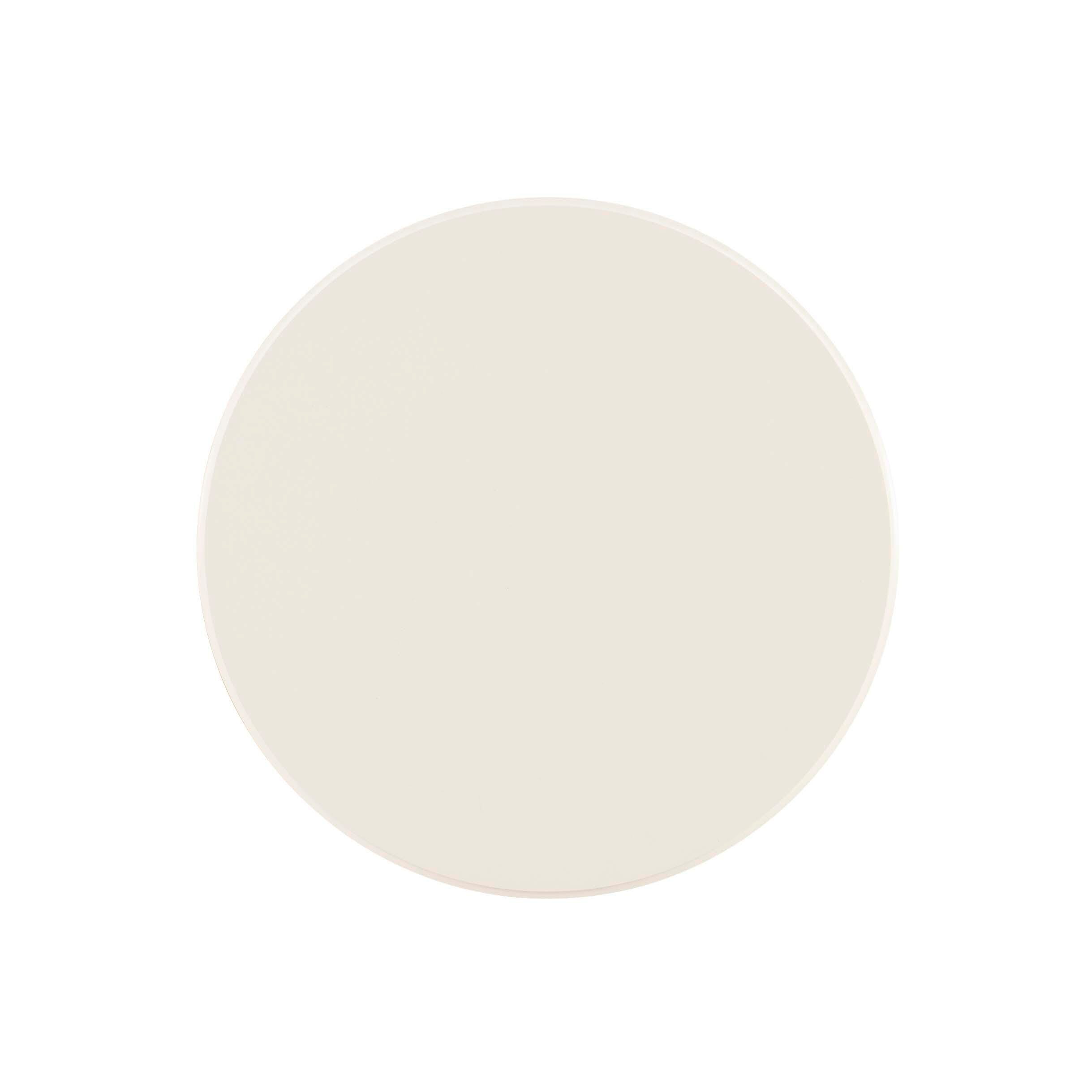 Linon Elina Side Table, Off White, large