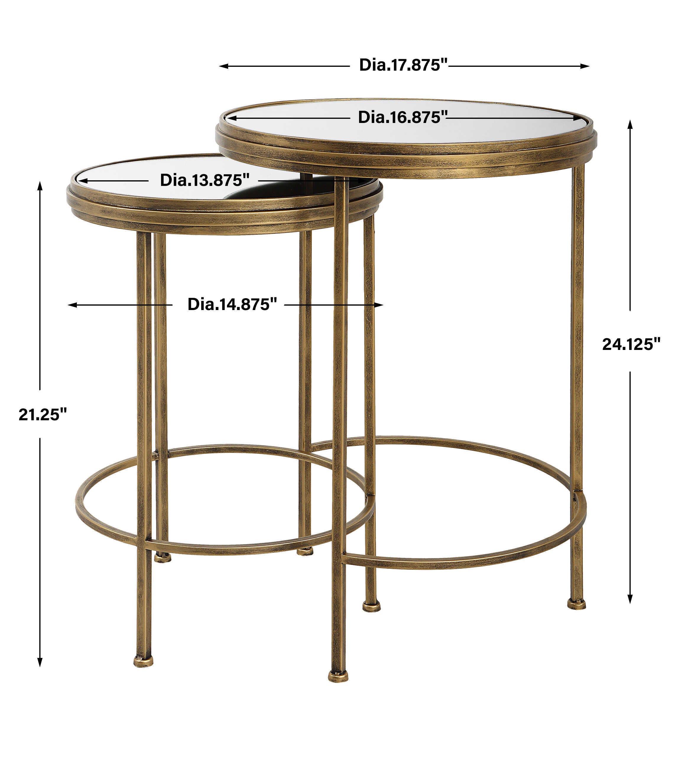 Exalted Living Nesting Accent Table, , large