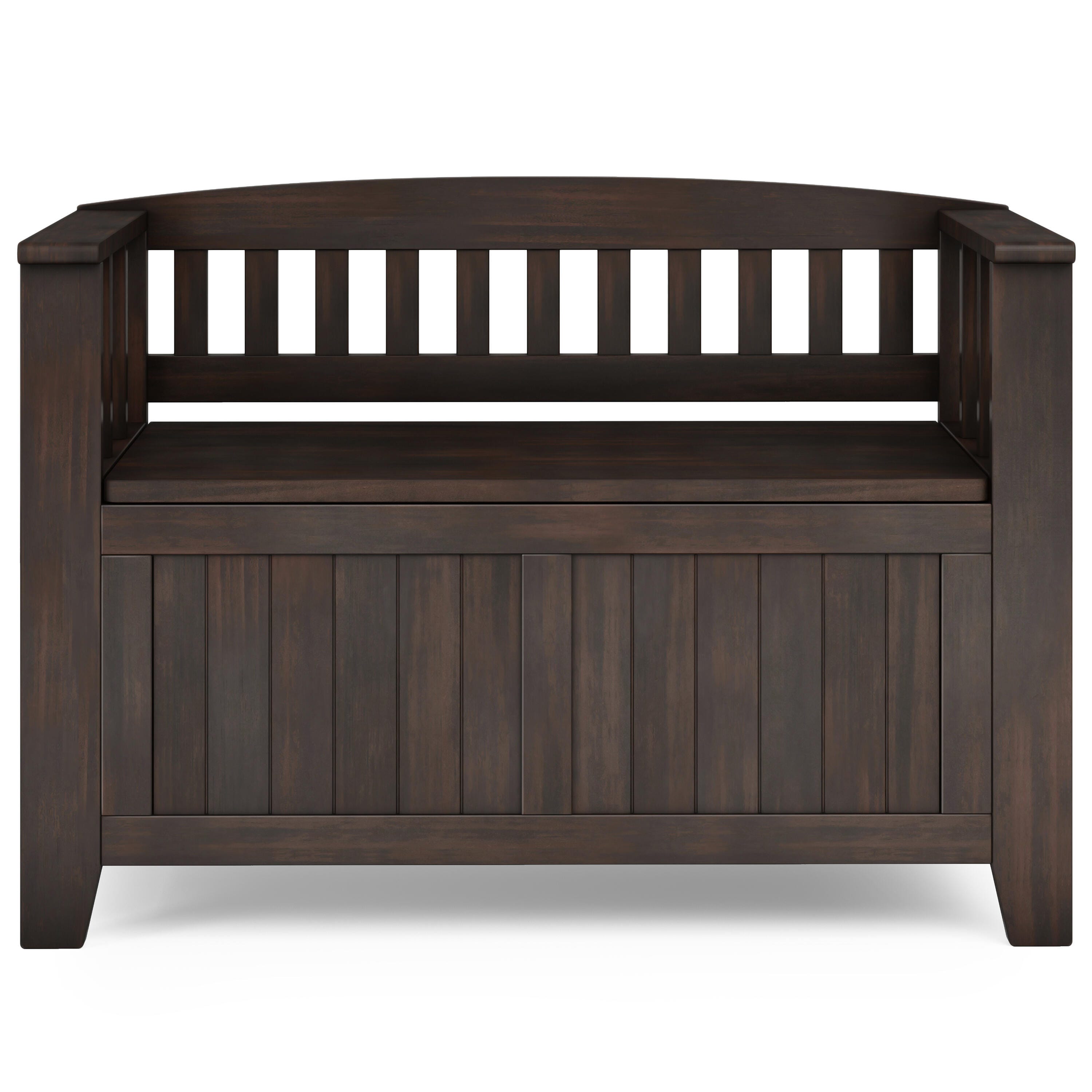 Simpli Home Acadian Small Entryway Storage Bench, , large