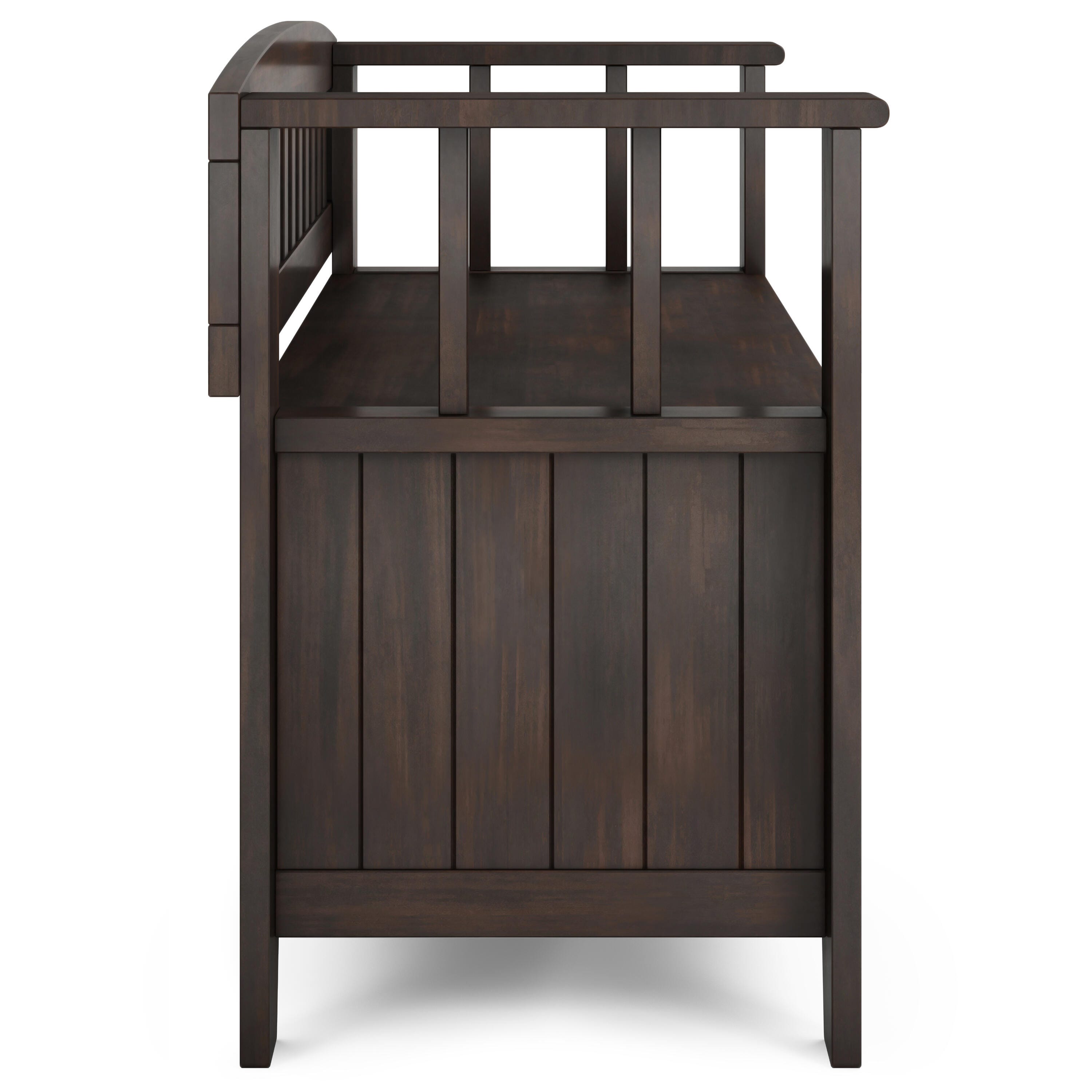 Simpli Home Acadian Small Entryway Storage Bench, , large