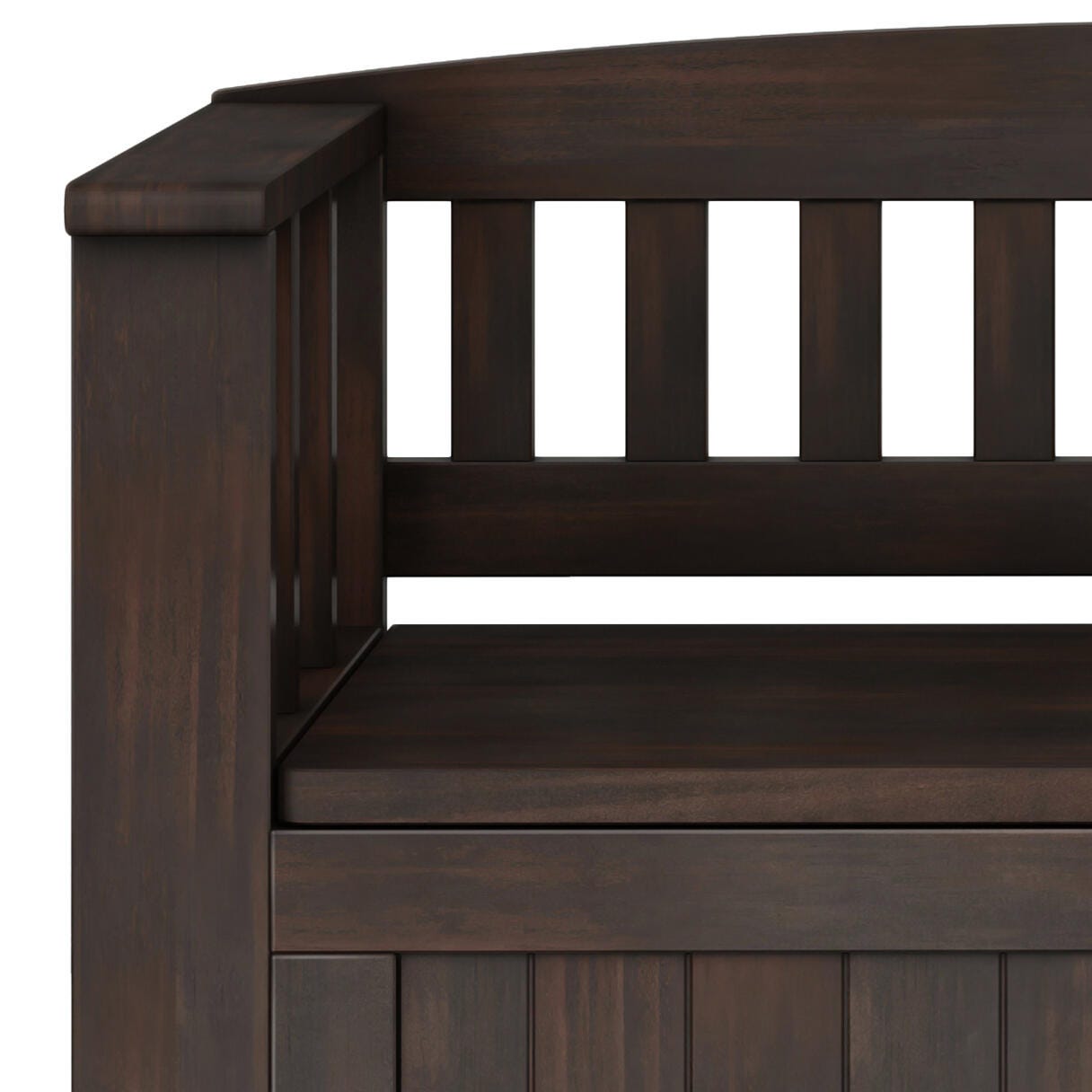 Simpli Home Acadian Small Entryway Storage Bench, , large