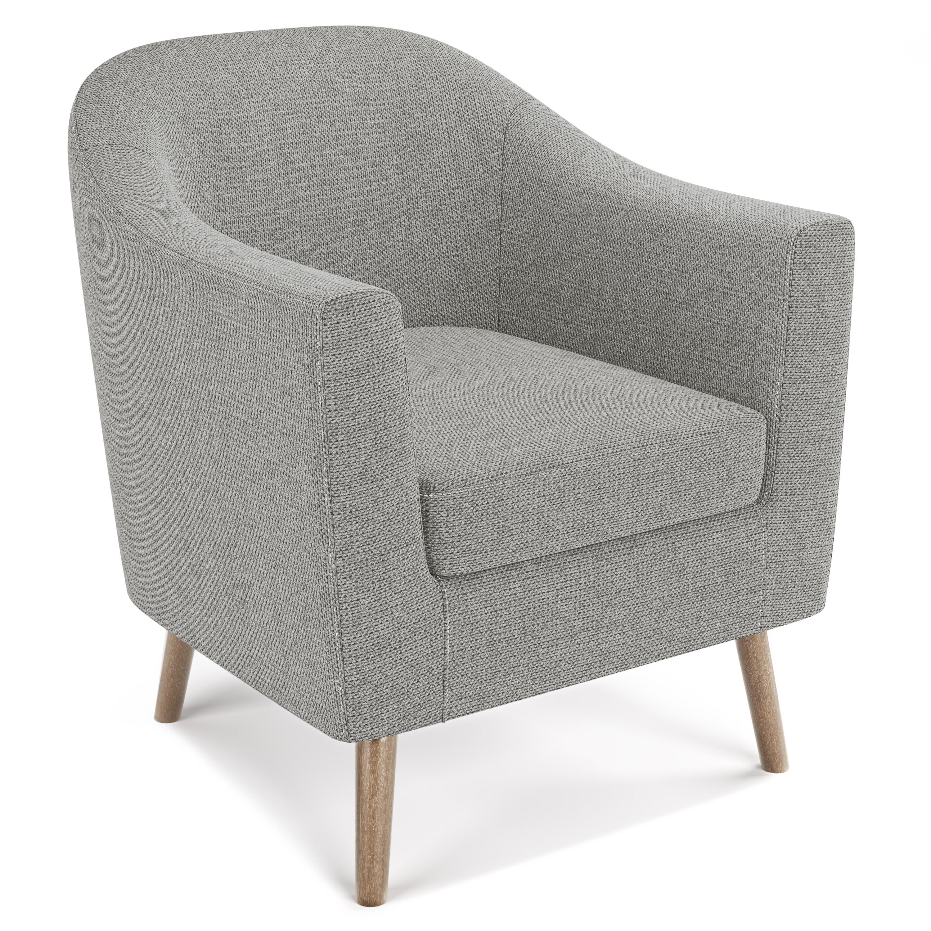 Simpli Home Thorne Accent Chair, Classic Gray, large