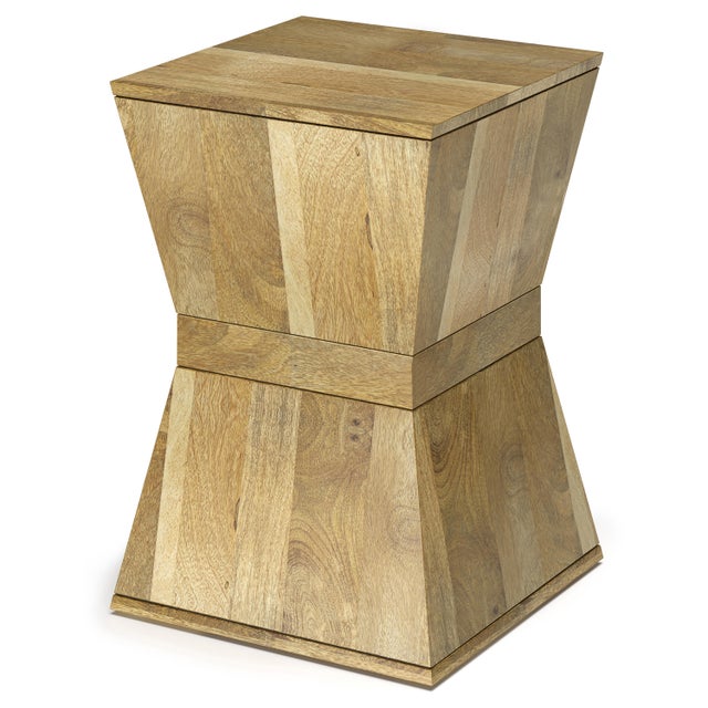 Simpli Home Westfield Side Table, Natural