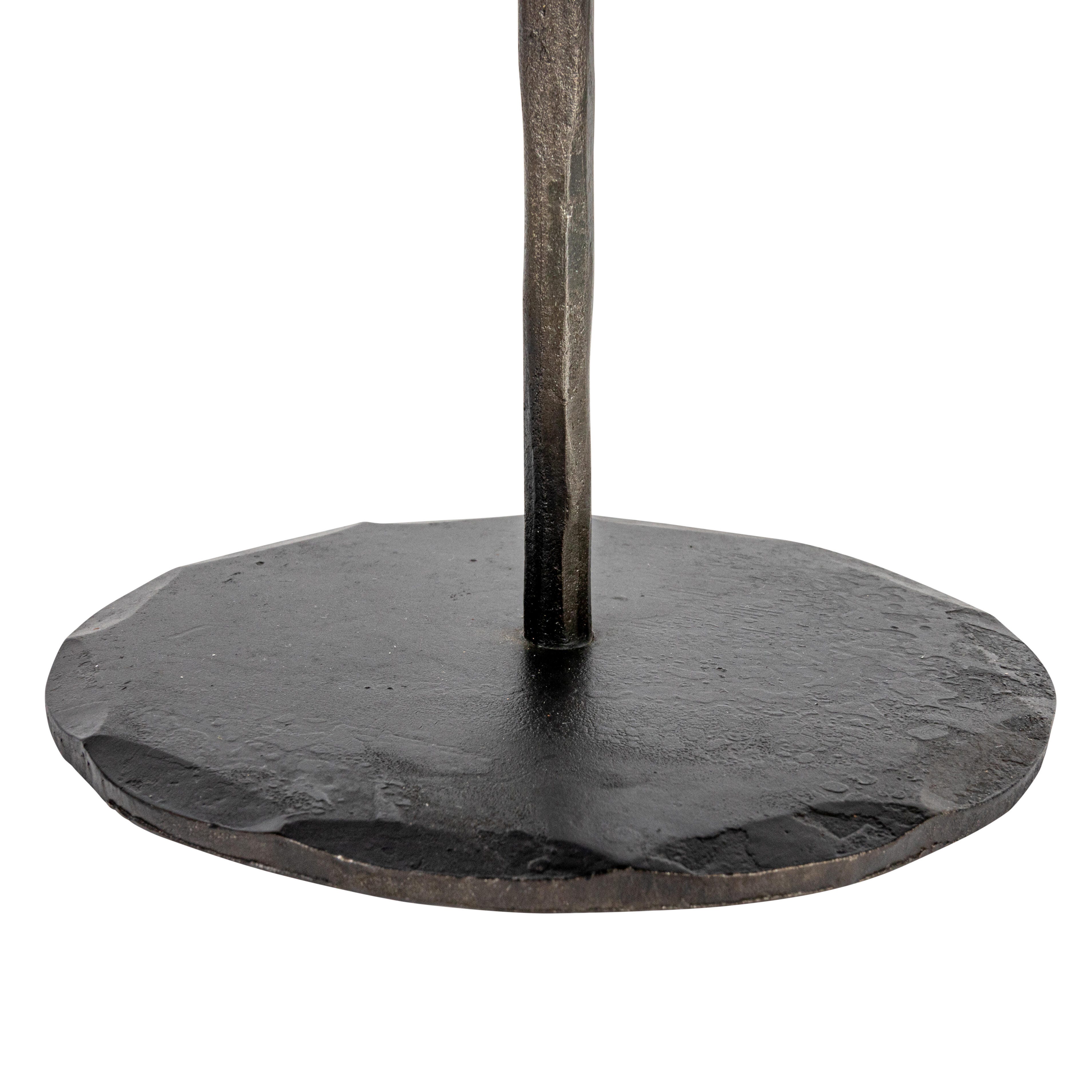 Storied Home Round Hand-Forged 5 Taper Candelabra, , large