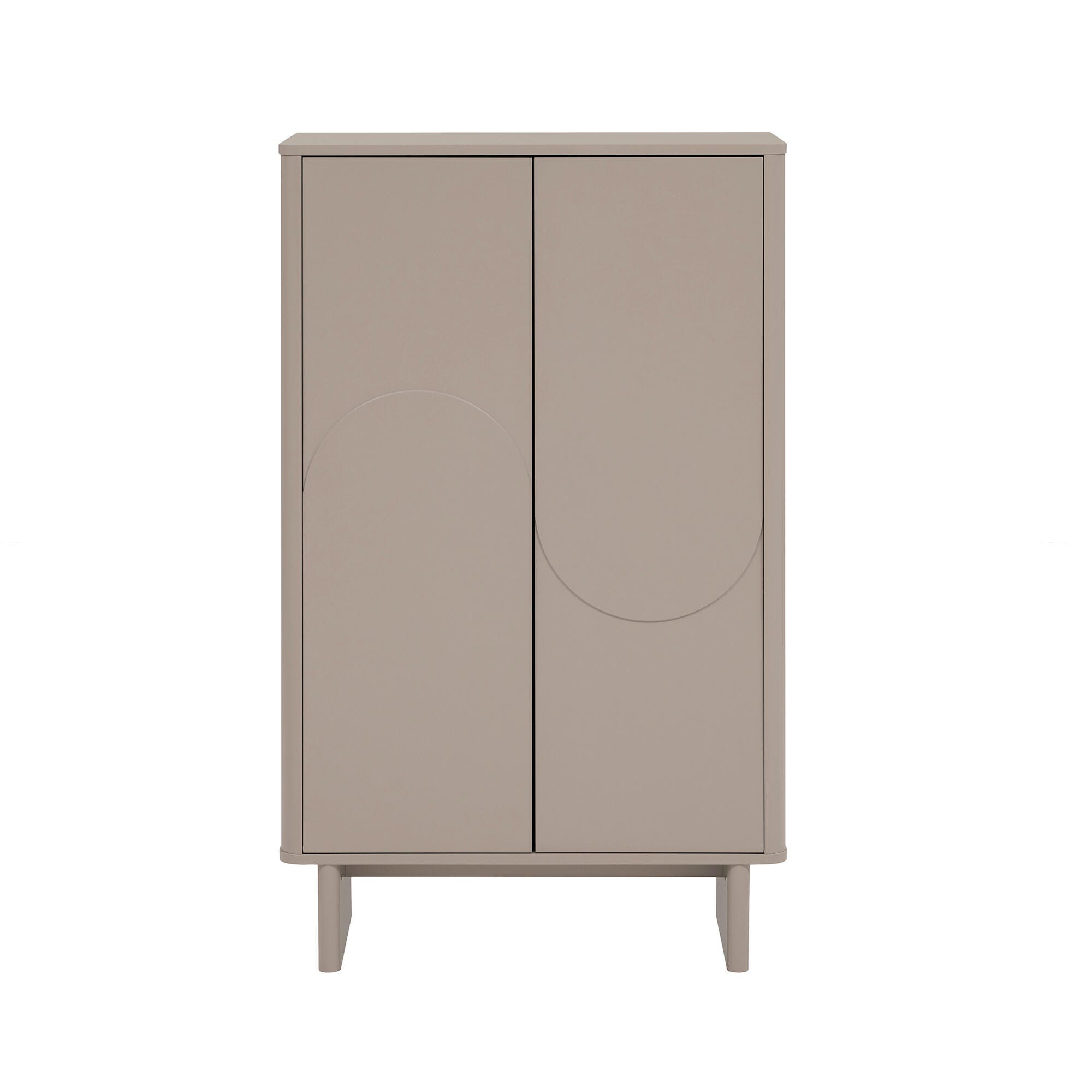 Manhattan Comfort Ella 32" Accent Cabinet, Mocha, large