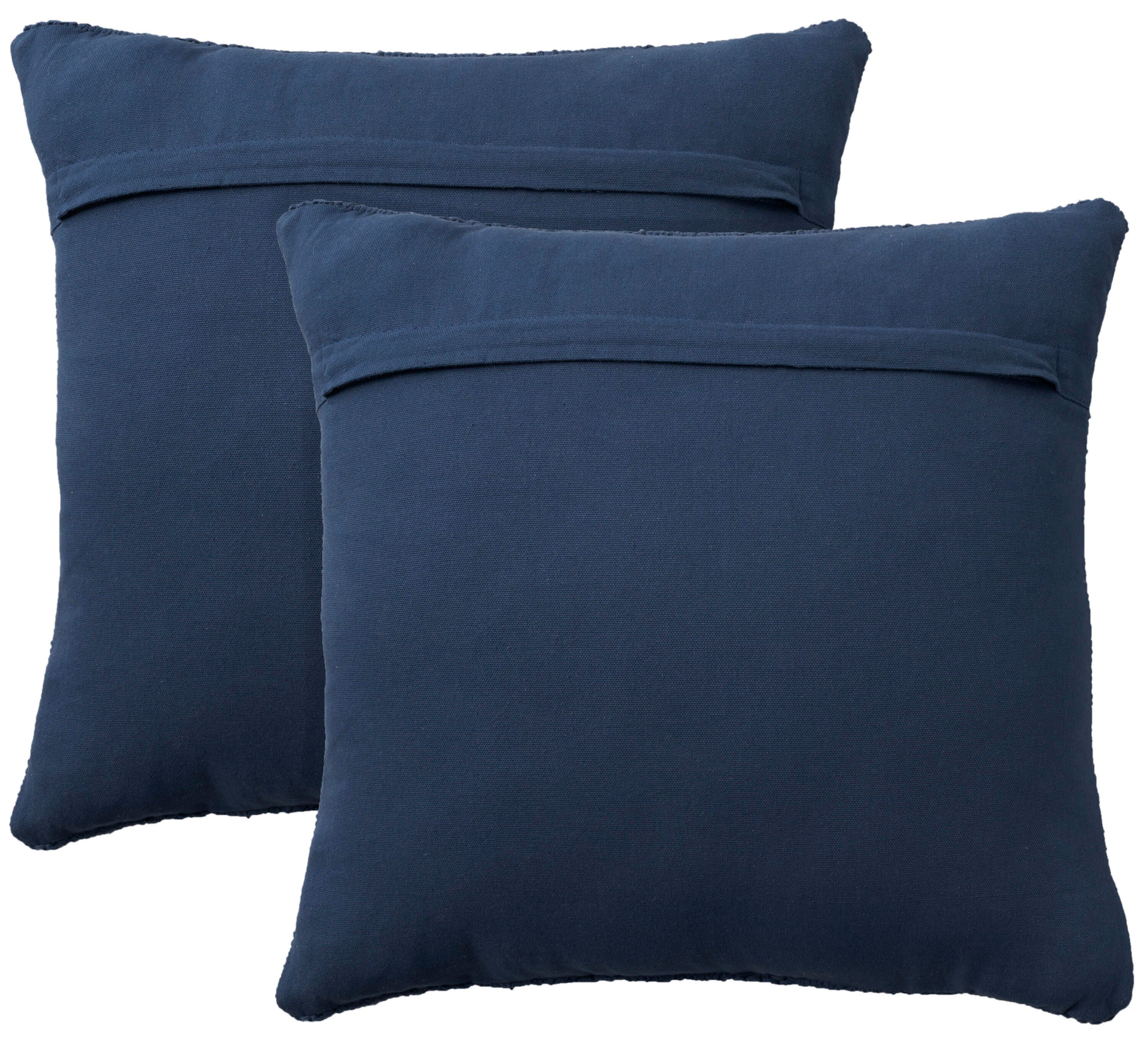 Mina Victory Cotton Knitted Indoor Throw Pillow (Set of 2), , large