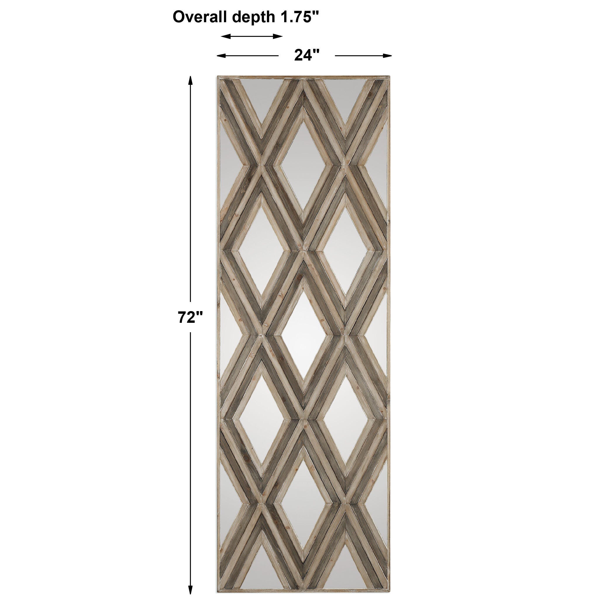 Uttermost Tahira Wood Wall Decor Pannel, , large
