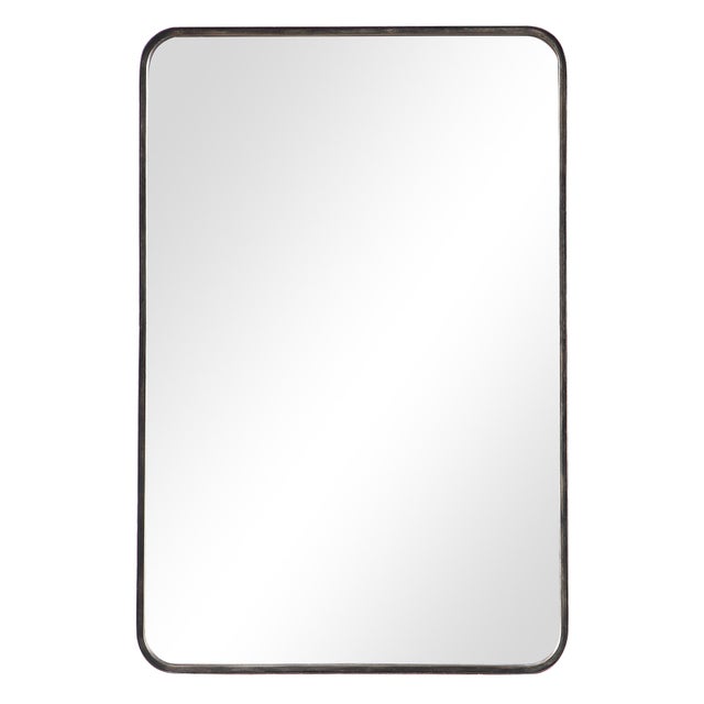 Exalted Living Modern Vanity Mirror, Black