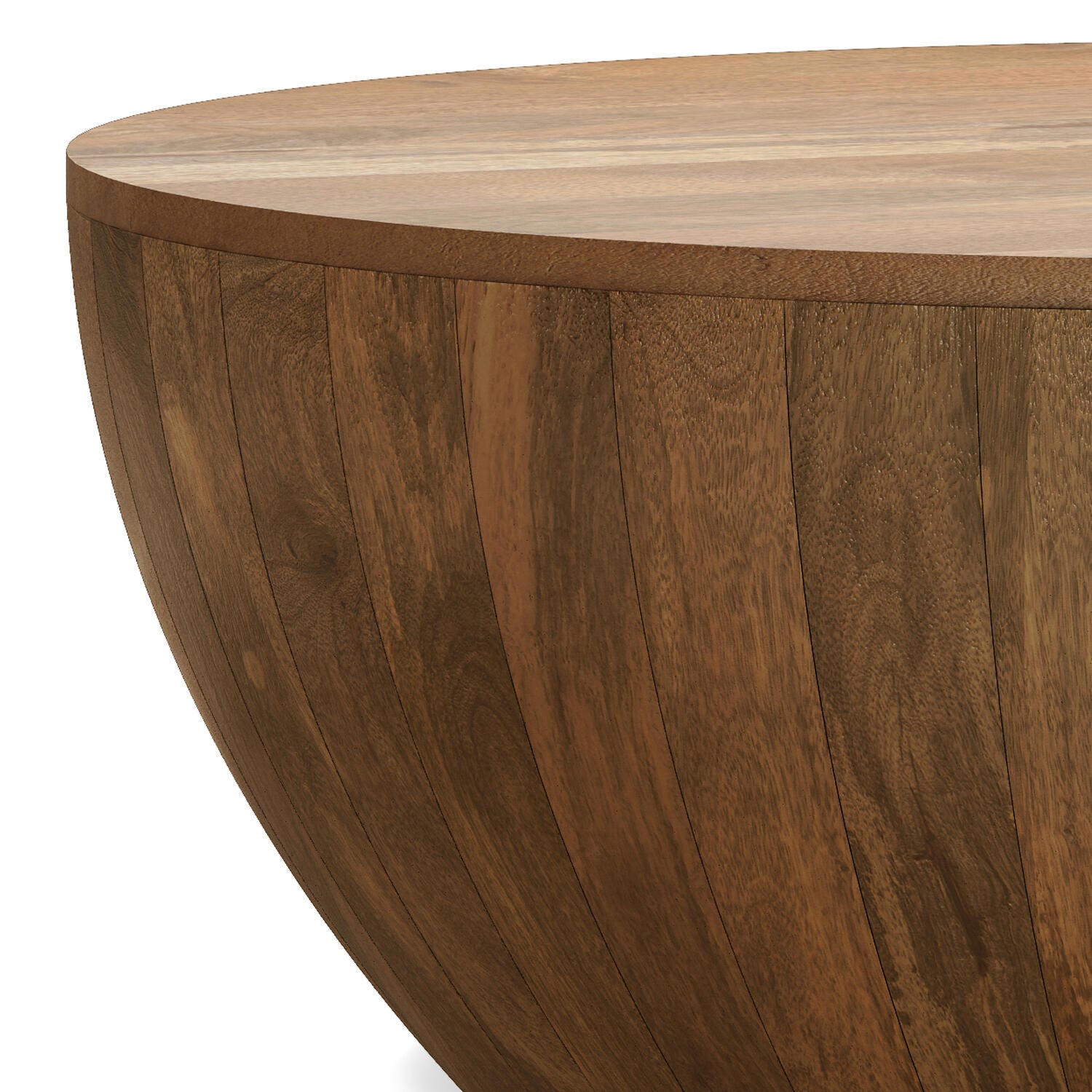 Simpli Home Elmbrook Drum Coffee Table | Ashley