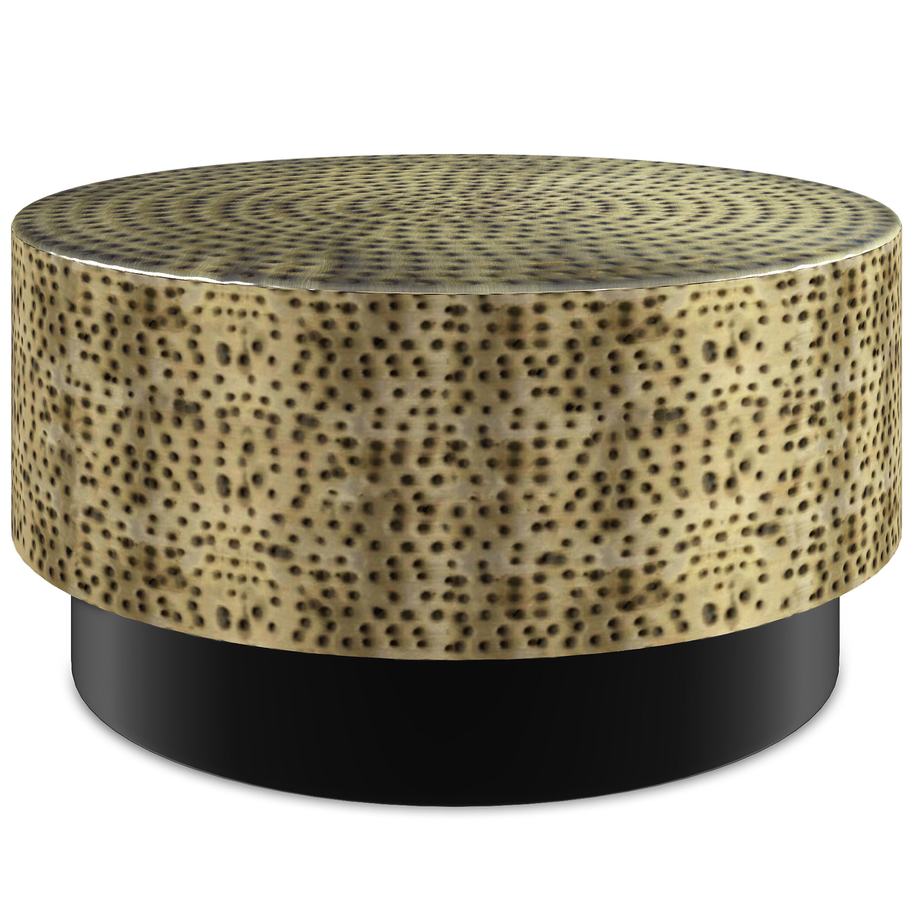 Simpli Home Montrose Metal Coffee Table, , large