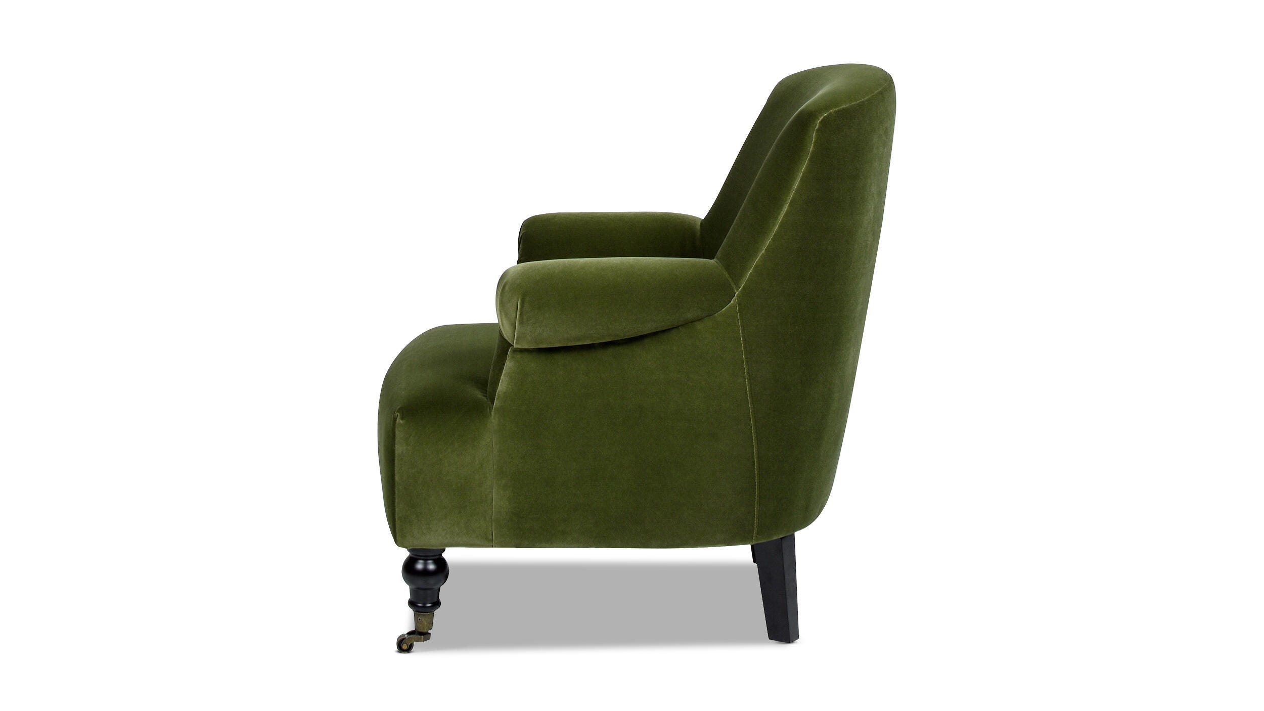 Eloise Eloise Pleated Sock Arm Accent Armchair, , large