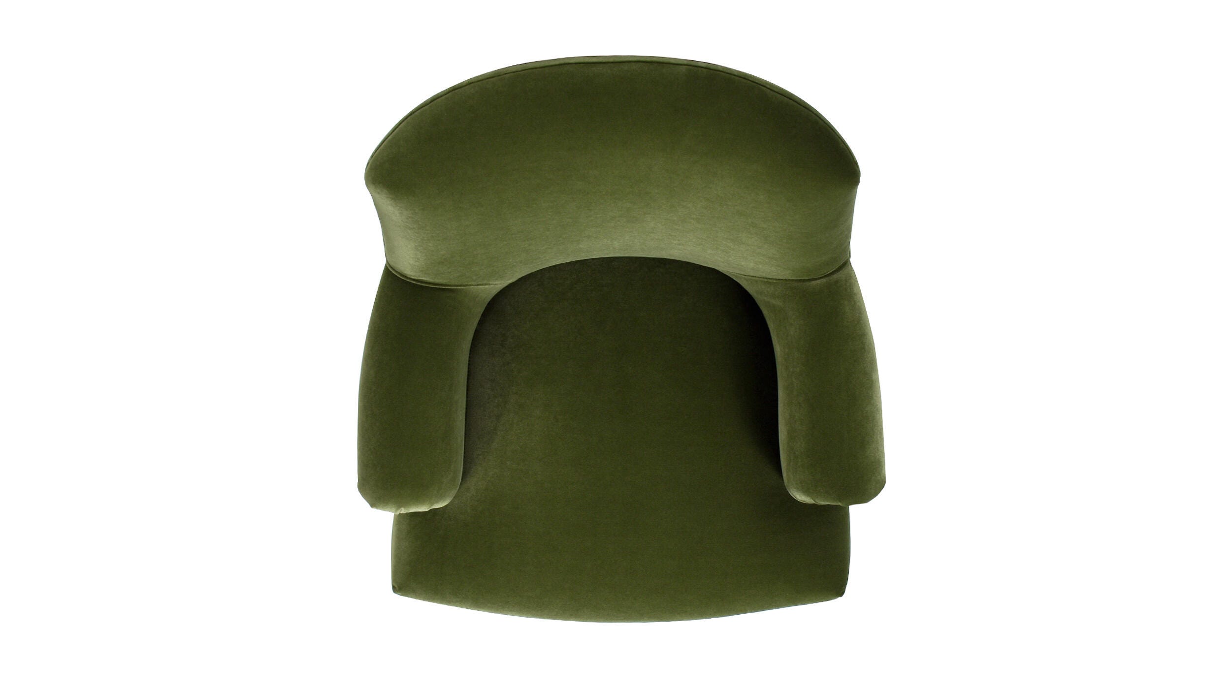 Eloise Eloise Pleated Sock Arm Accent Armchair, , large