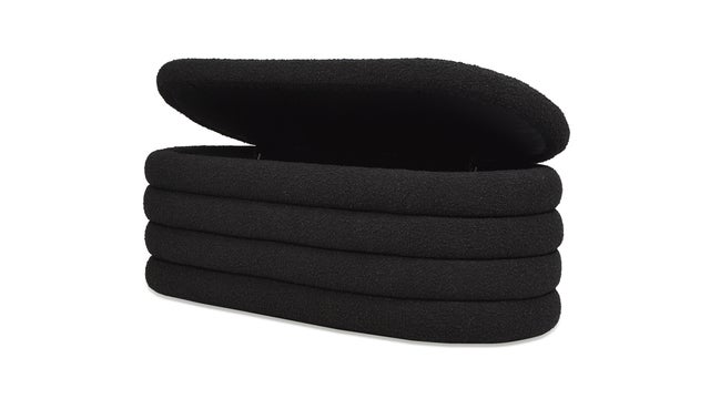 Jennifer Taylor Home Fuji Upholstered Oval Storage Bench