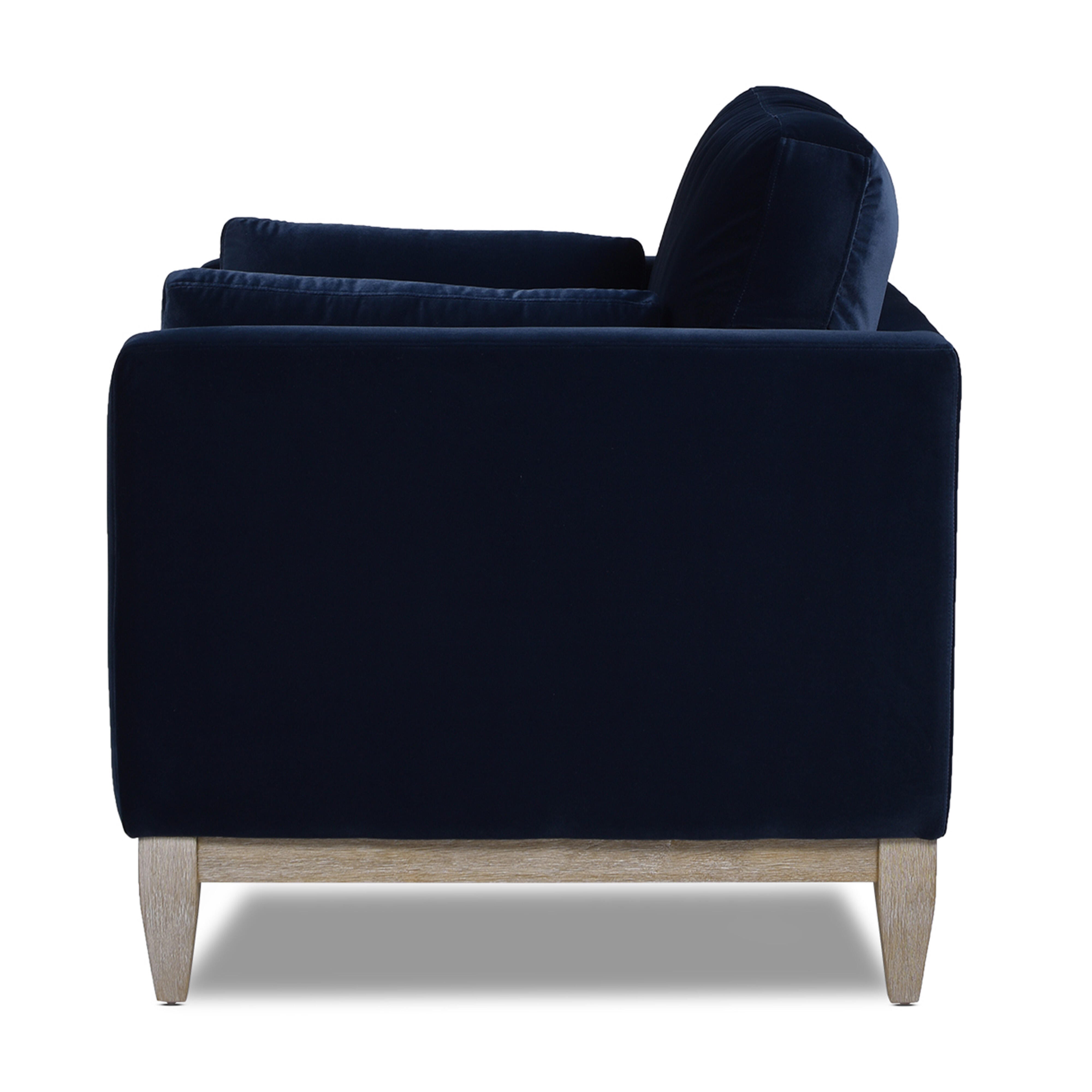 Jennifer Taylor Home Knox Knox Arm Chair, Dark Navy Blue, large
