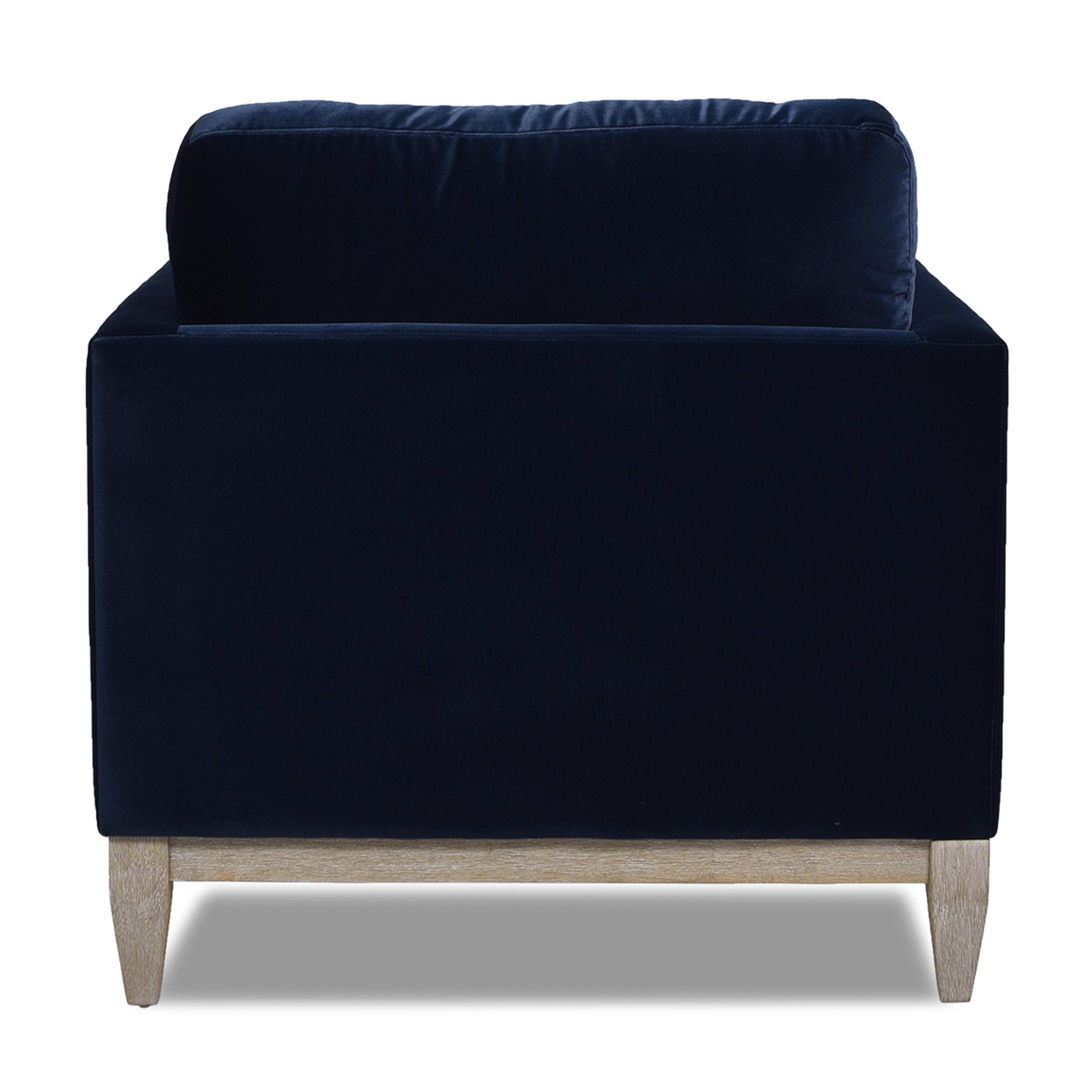 Jennifer Taylor Home Knox Knox Arm Chair, Dark Navy Blue, large