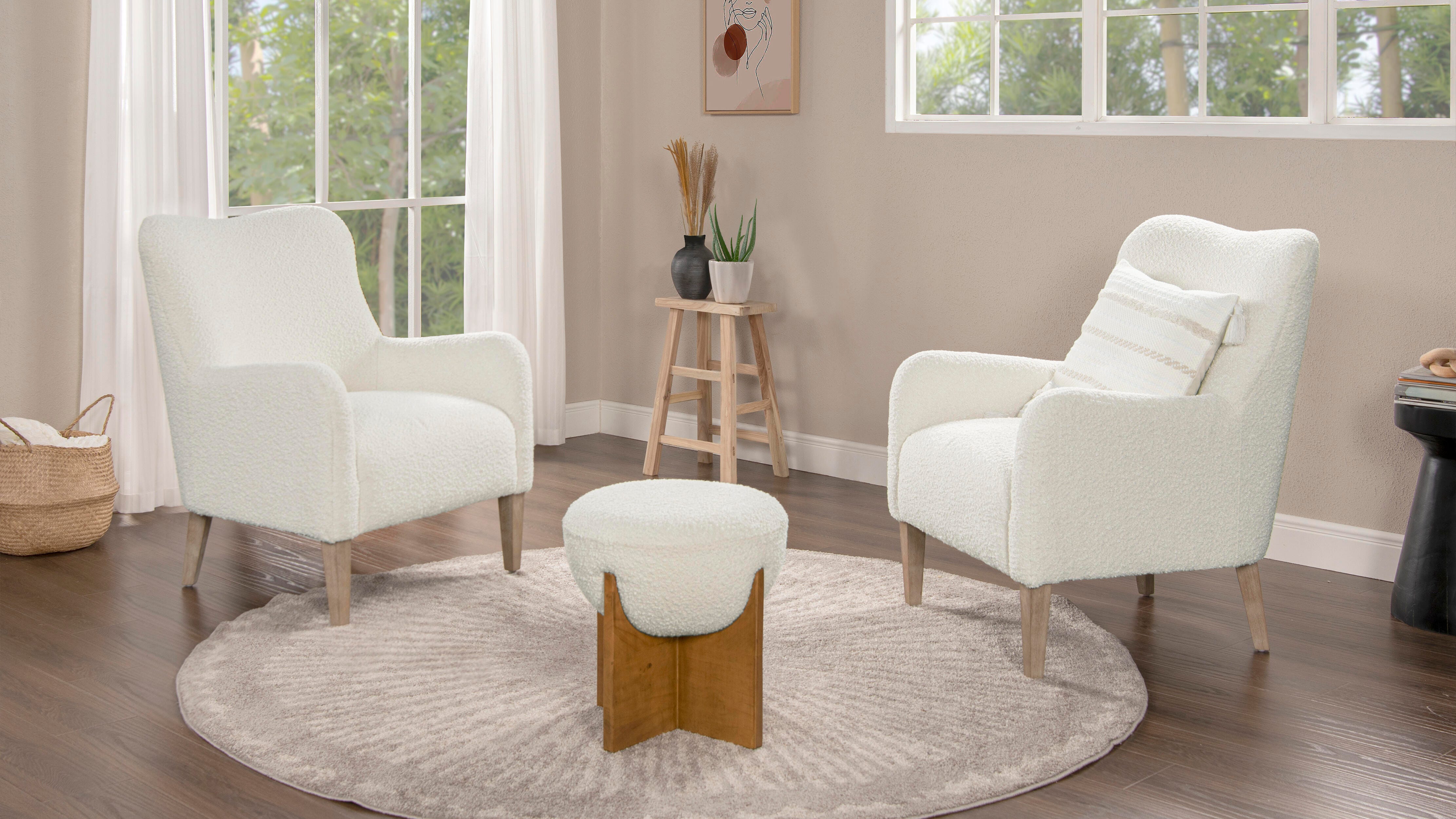 Jennifer Taylor Home Nimbus Nimbus Curved Accent Chair, , large
