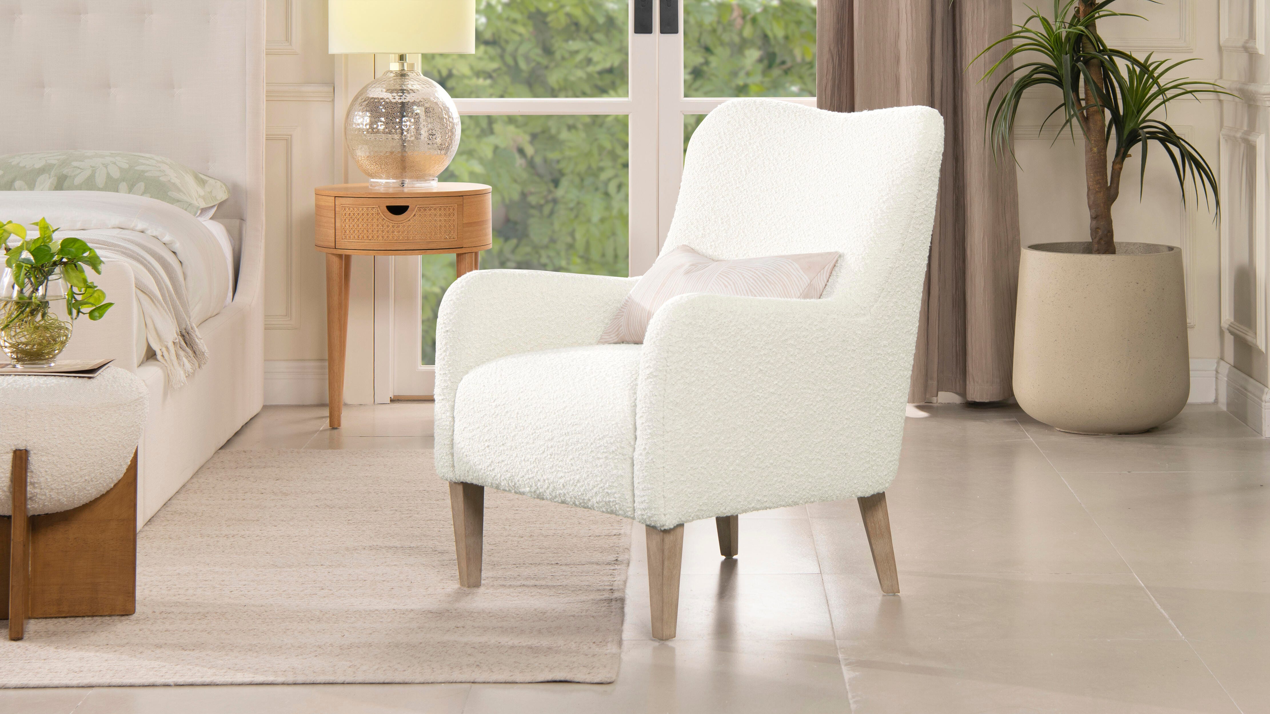 Jennifer Taylor Home Nimbus Nimbus Curved Accent Chair, , large