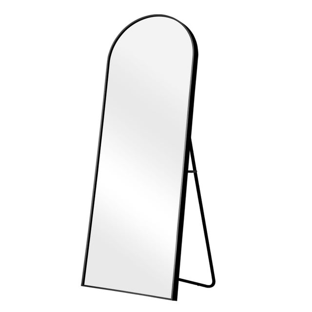 Dulcea 21" x 64" Full Length Arched Floor Mirror