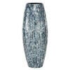 Bayberry Lane Large Mother of Pearl Mosaic Inspired Vase, , large