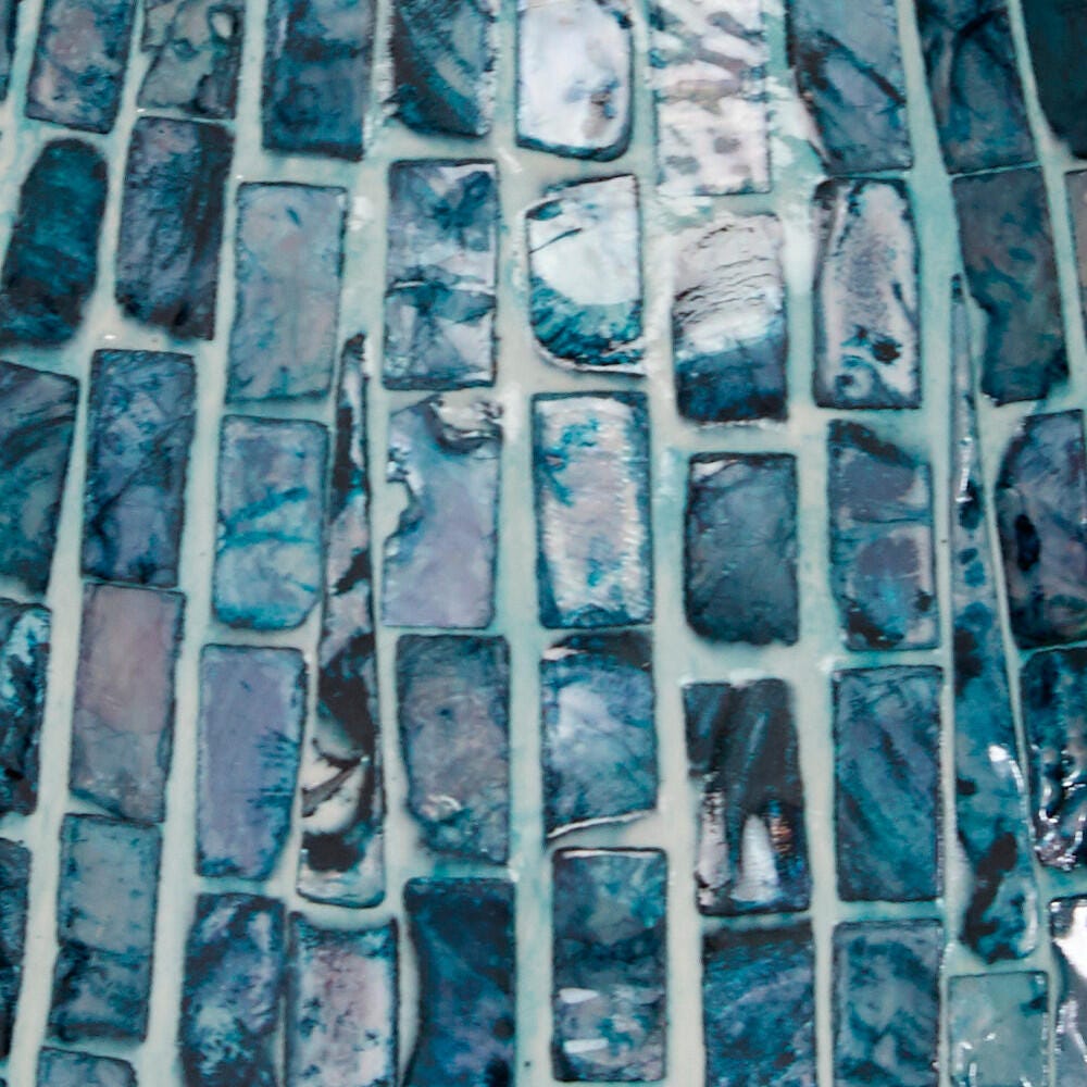 Bayberry Lane Large Mother of Pearl Mosaic Inspired Vase, , swatch