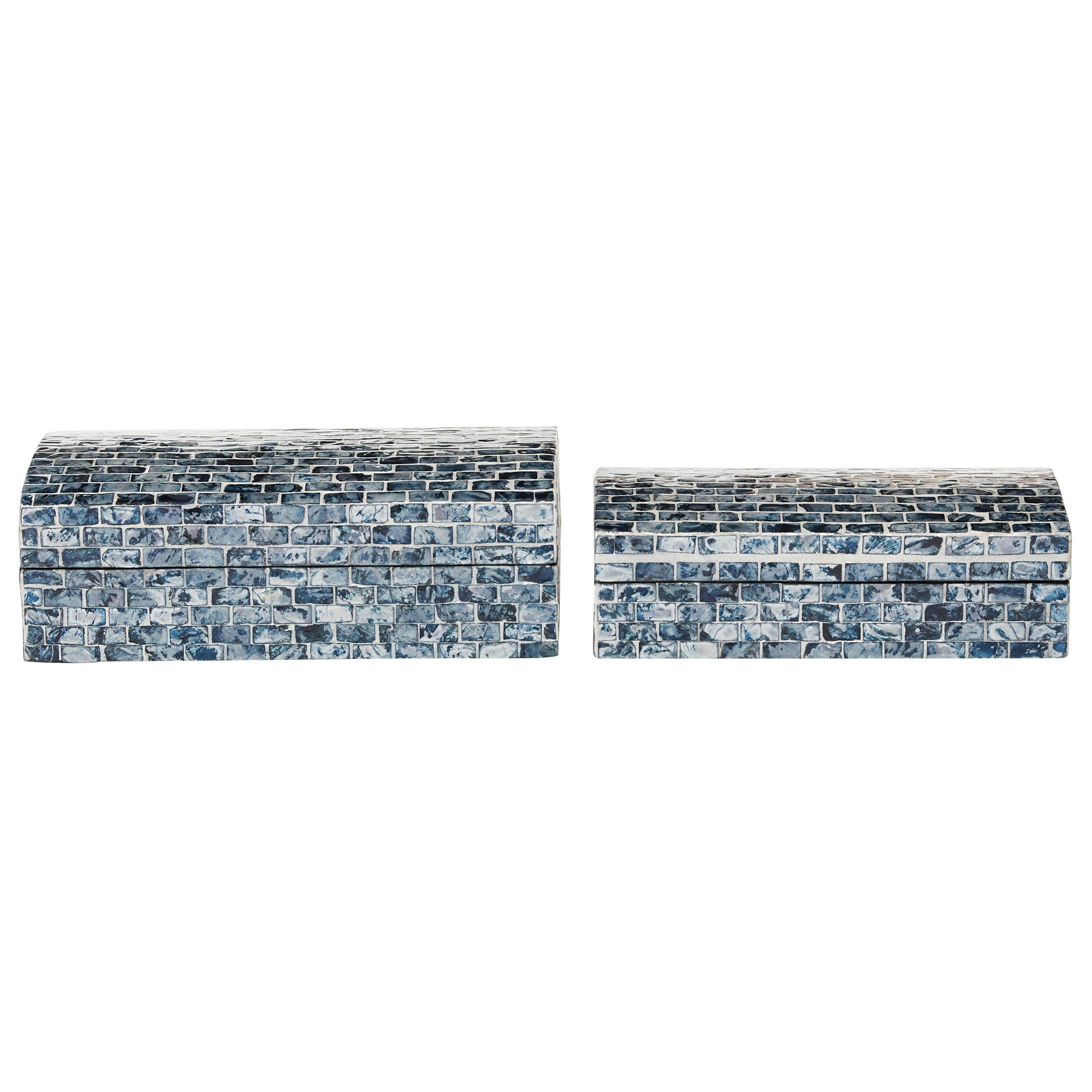 Bayberry Lane Box with Hinged Lid (Set of 2), , large